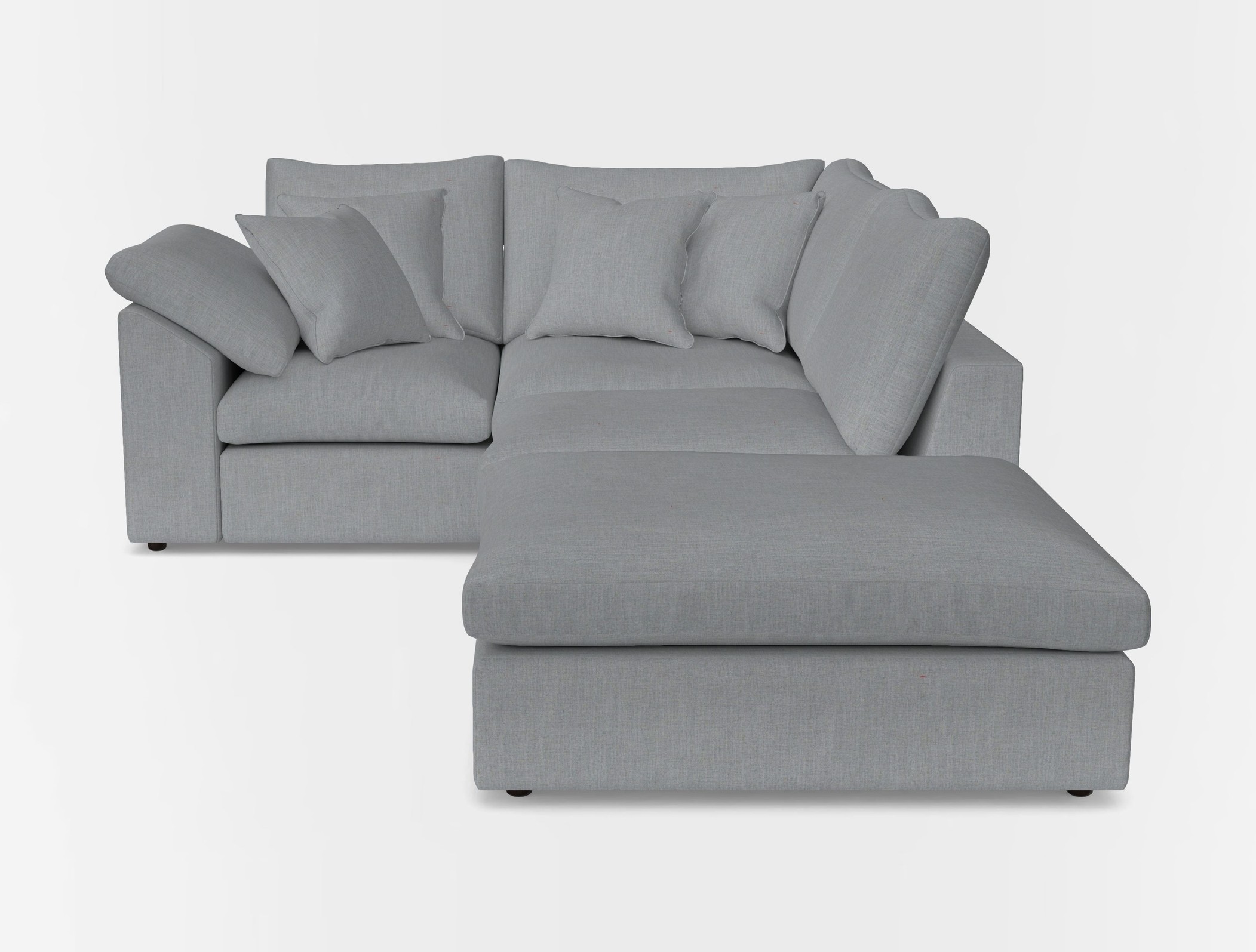 Big softie sloped arm front