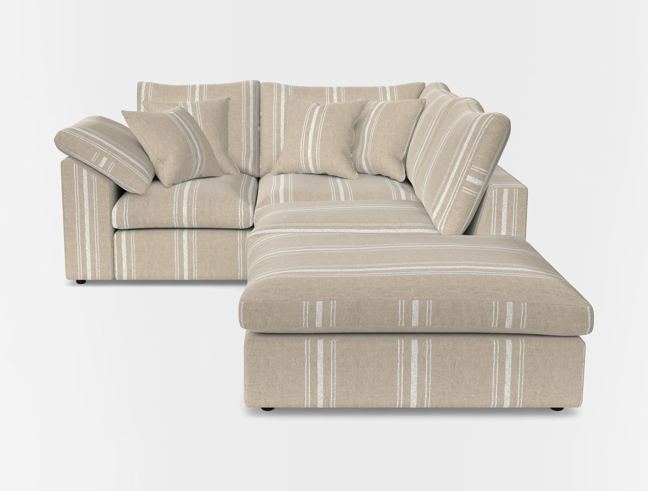 Big softie sloped arm front