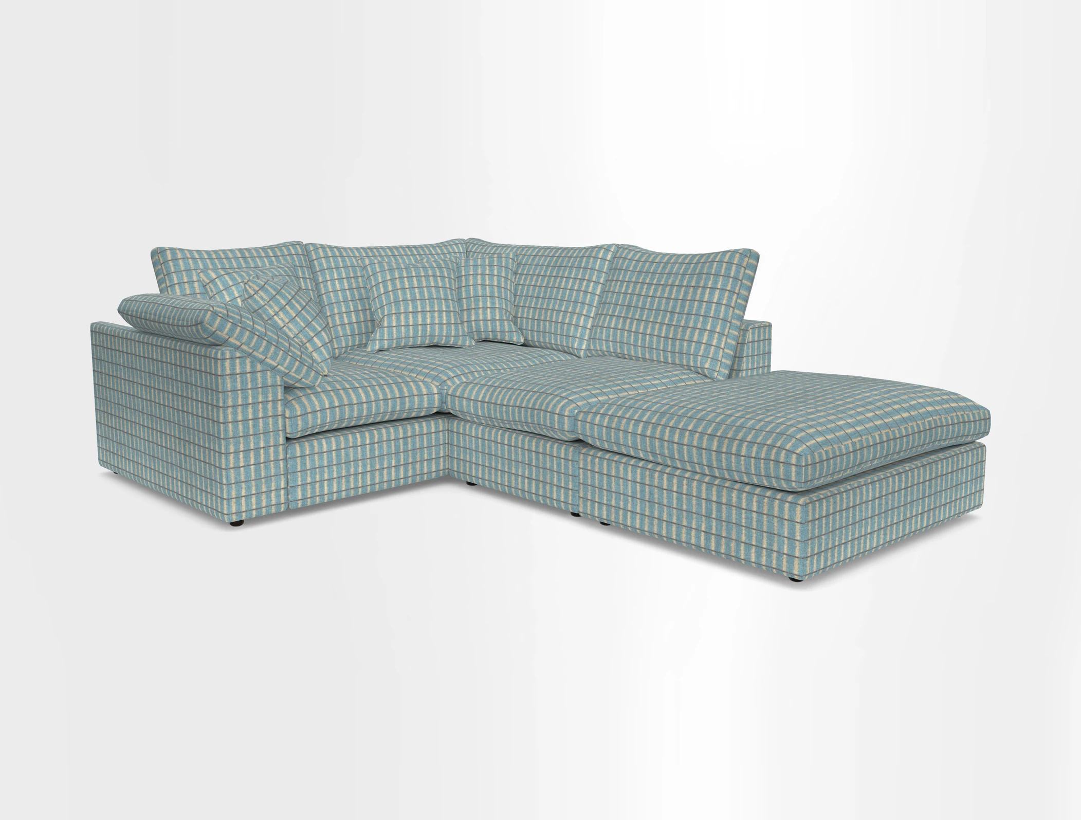 Big Softie Sloped Arm Small Corner Group LHF in Sahara Chalk
