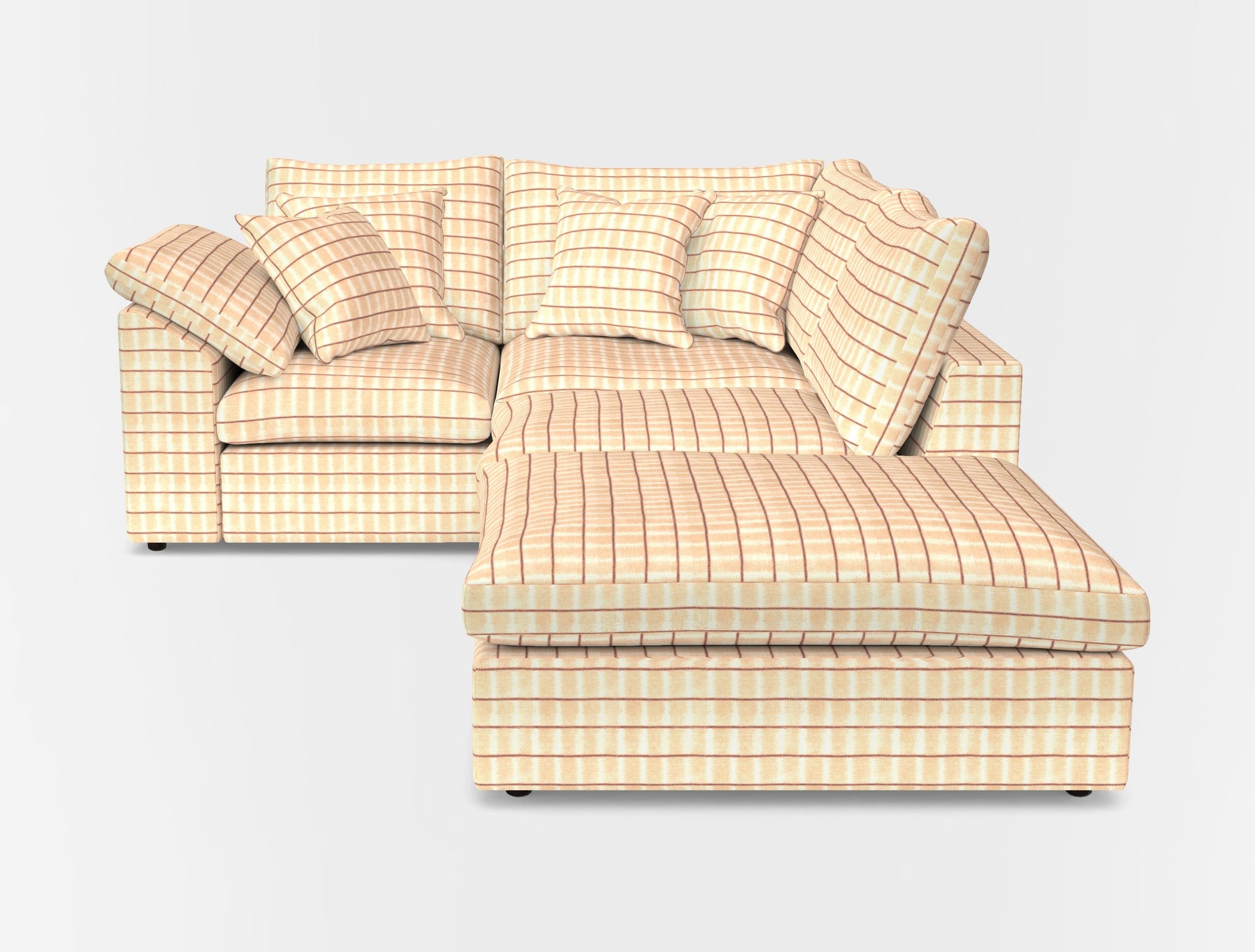 Big softie sloped arm front