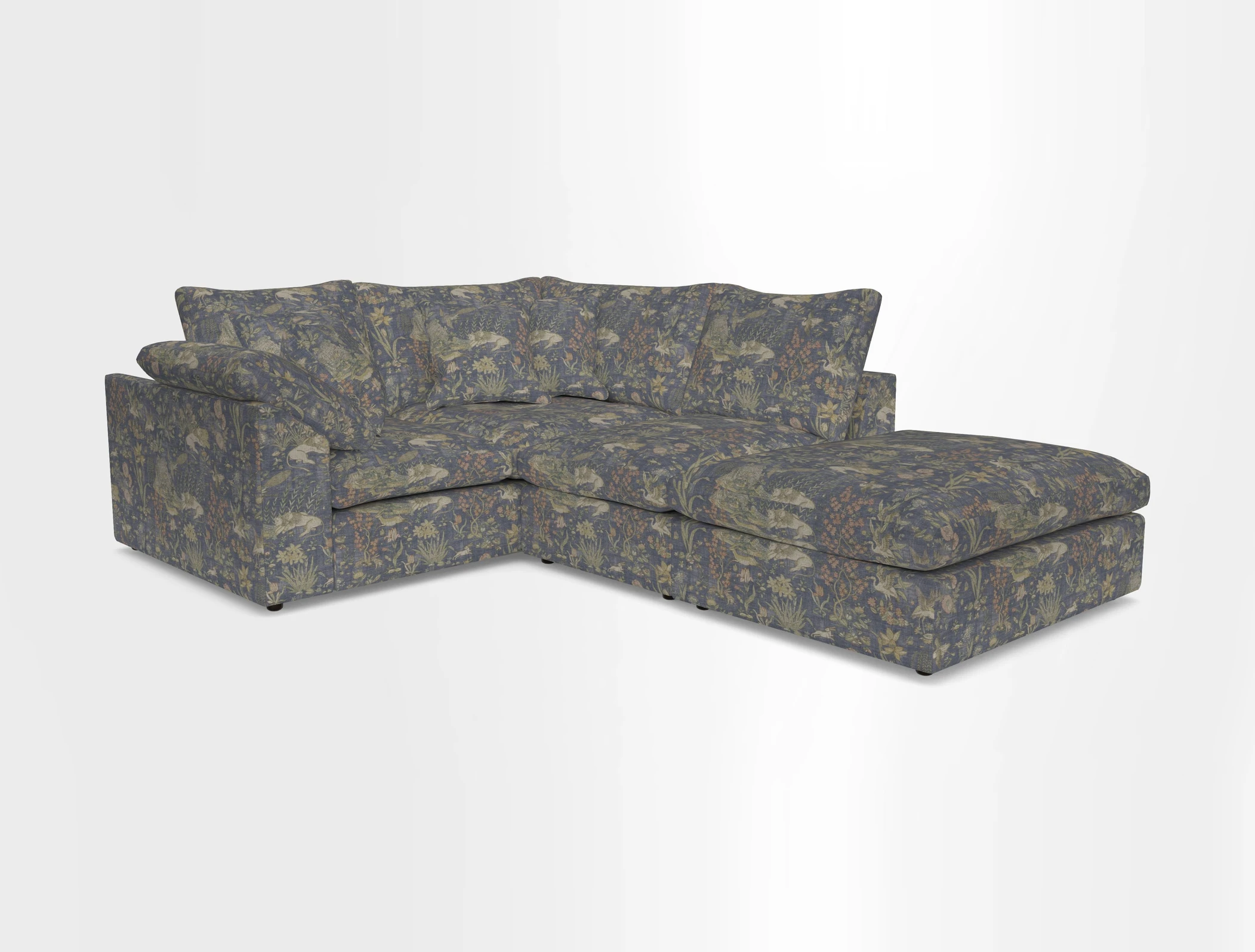 Big Softie Sloped Arm Small Corner Group LHF in Sahara Chalk