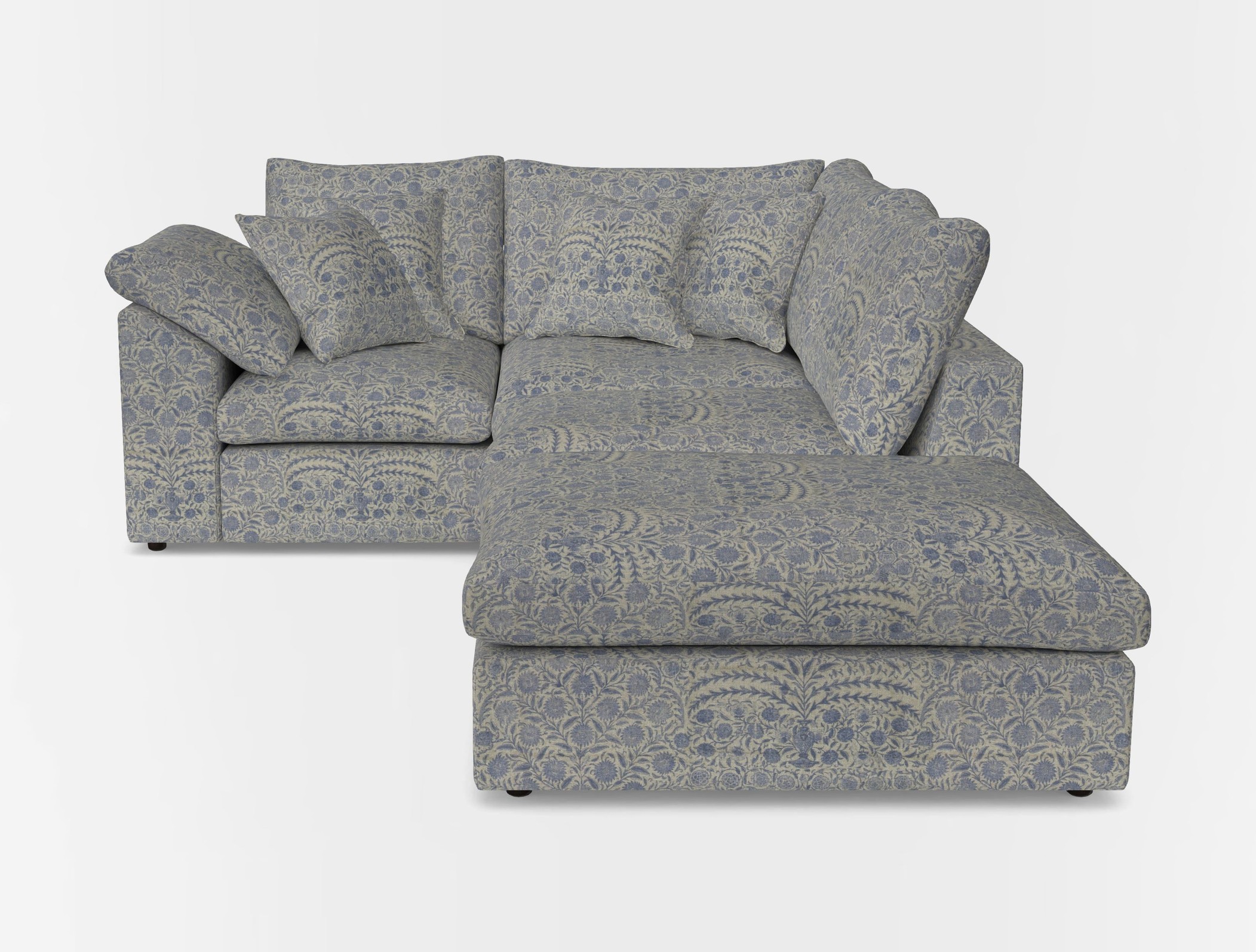 Big softie sloped arm front
