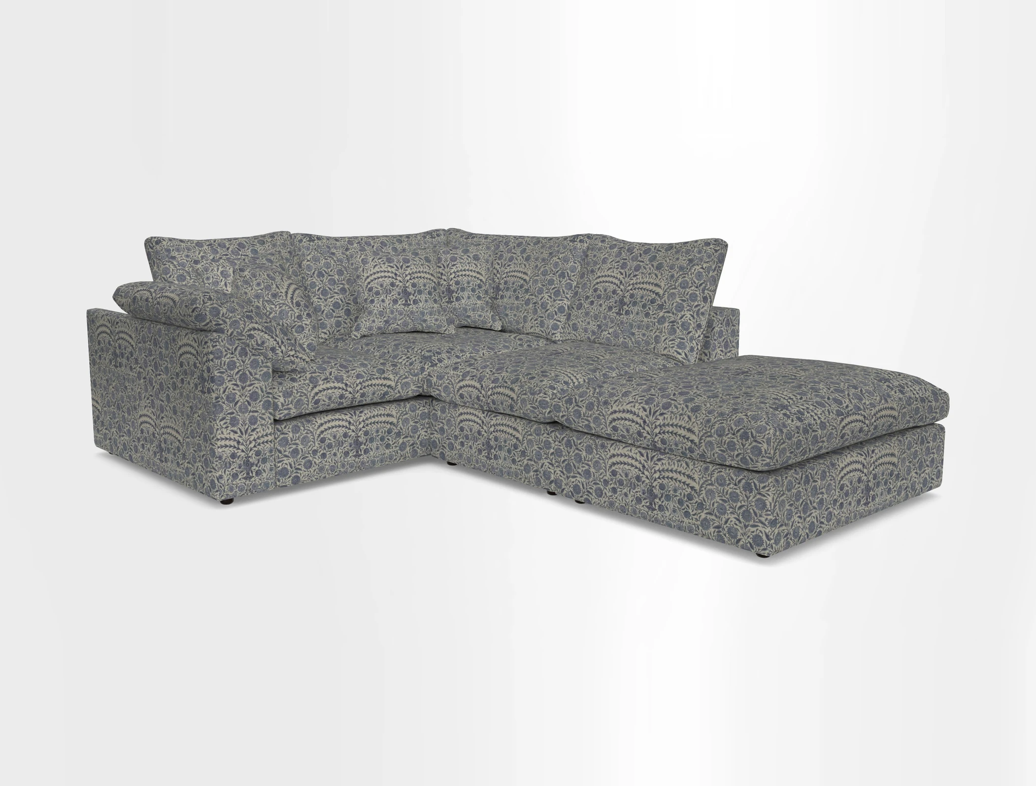Big Softie Sloped Arm Small Corner Group LHF in Sahara Chalk