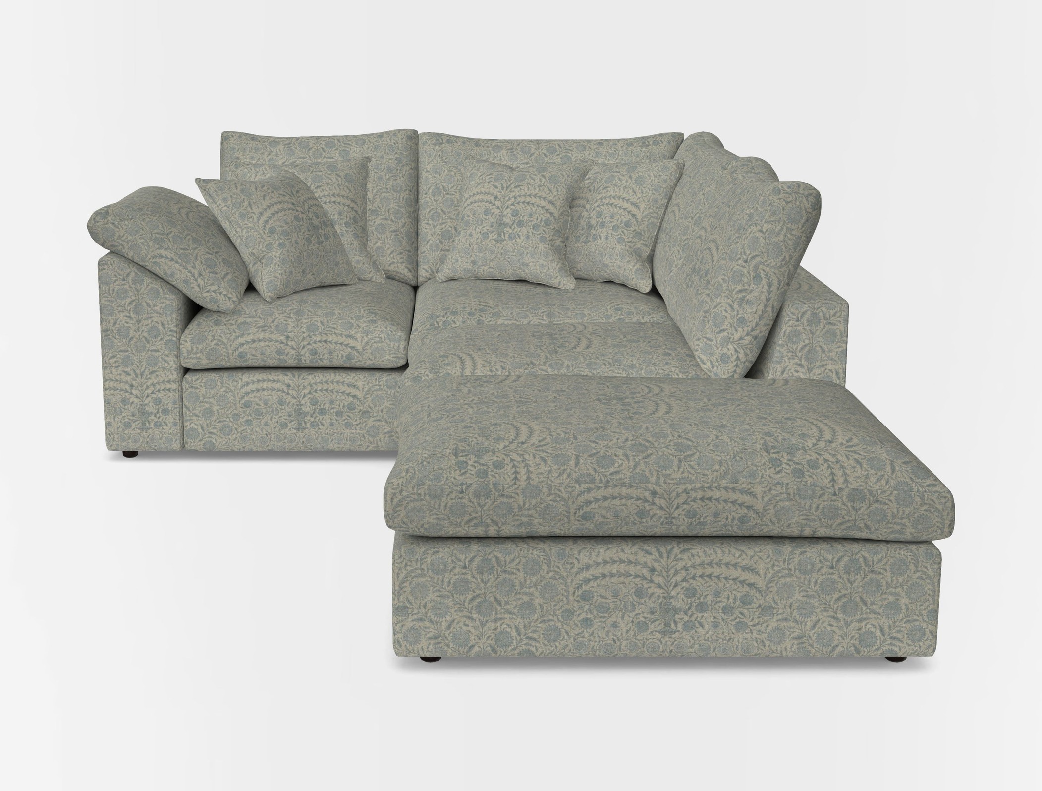 Big softie sloped arm front