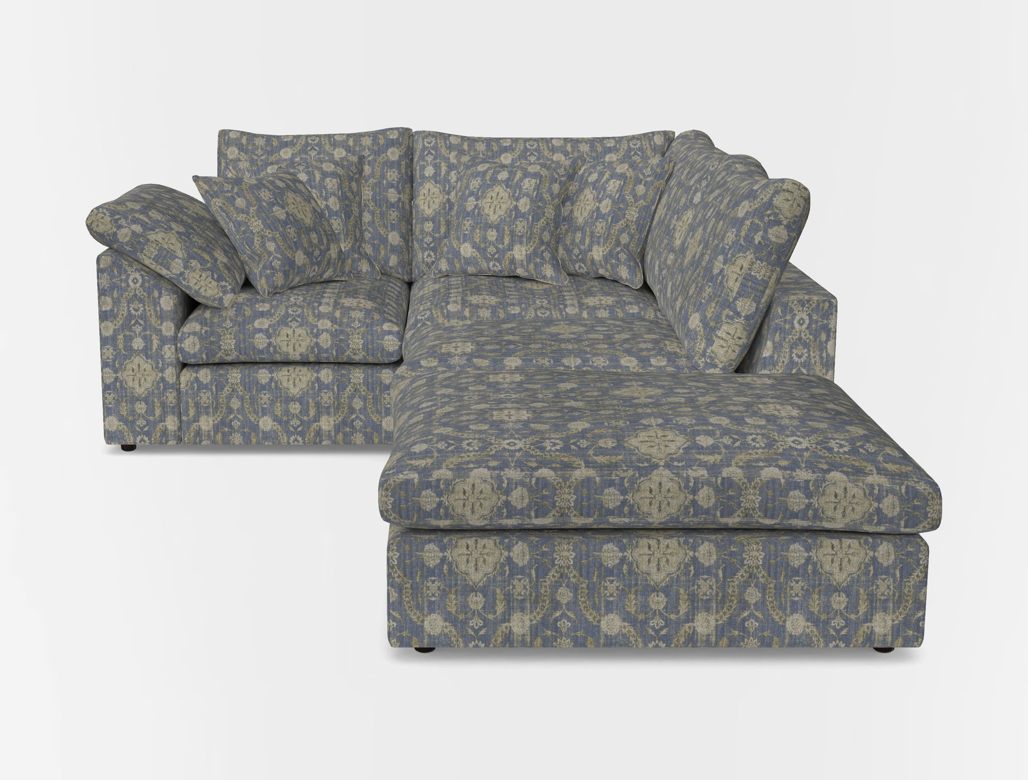 Big softie sloped arm front