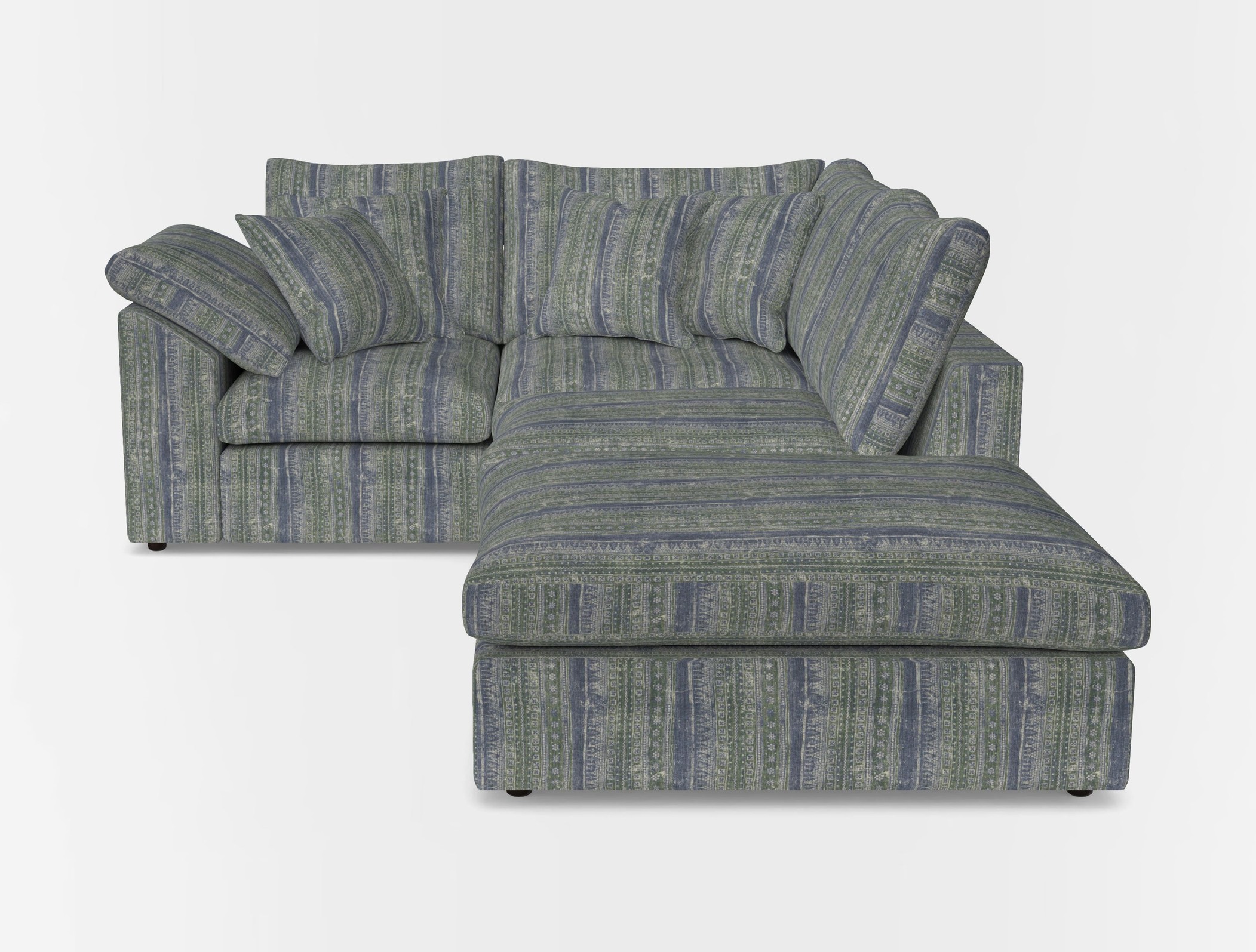 Big softie sloped arm front