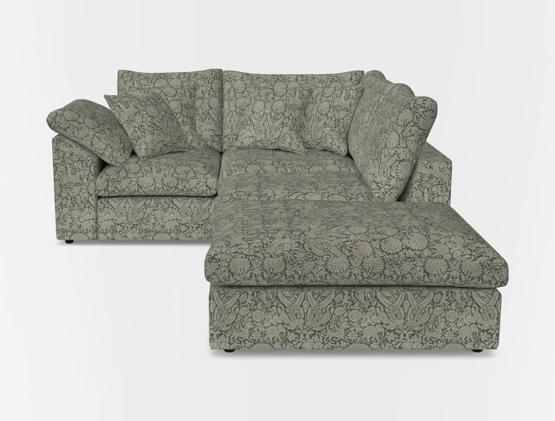 Big softie sloped arm front