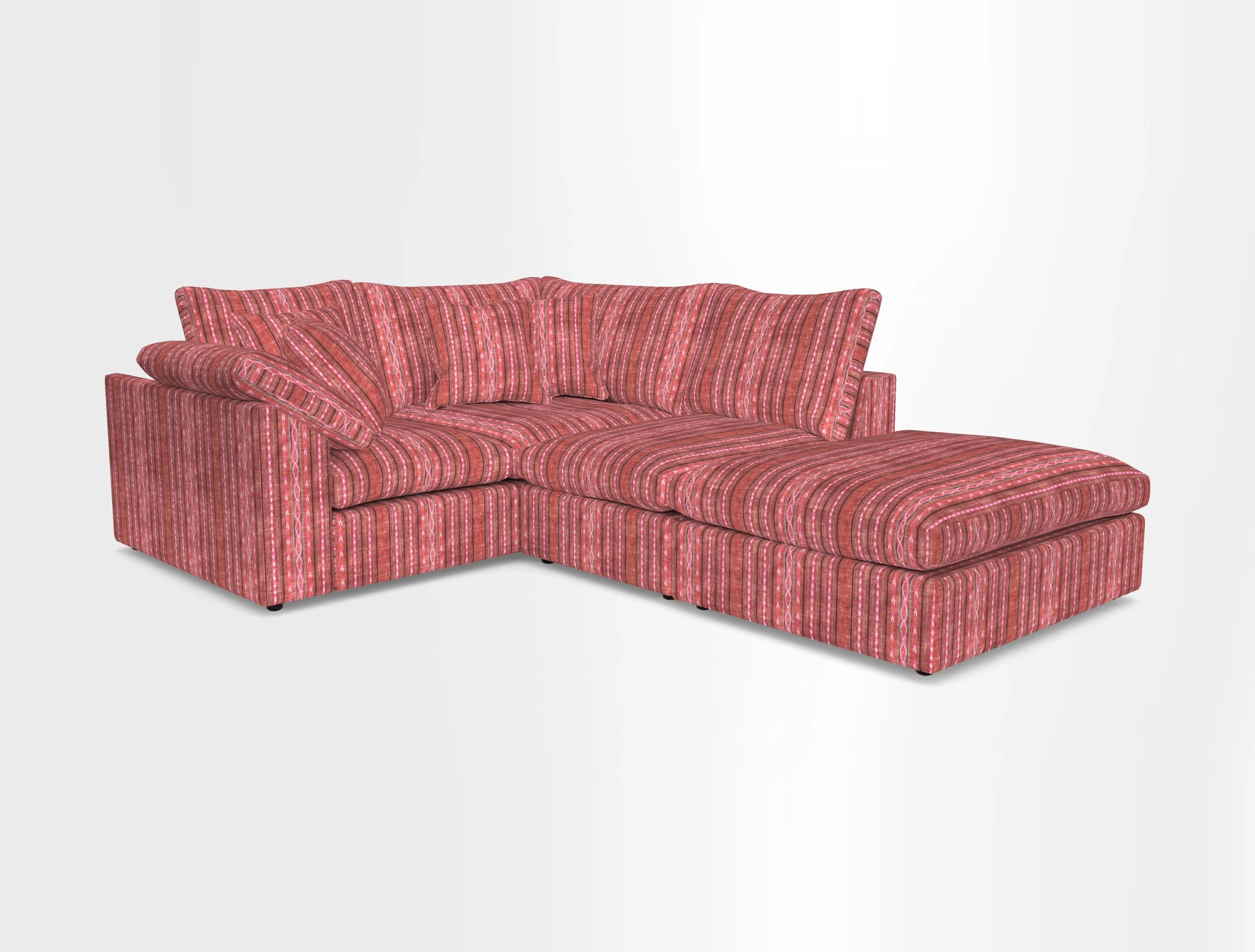 Big Softie Sloped Arm Small Corner Group LHF in Sahara Chalk