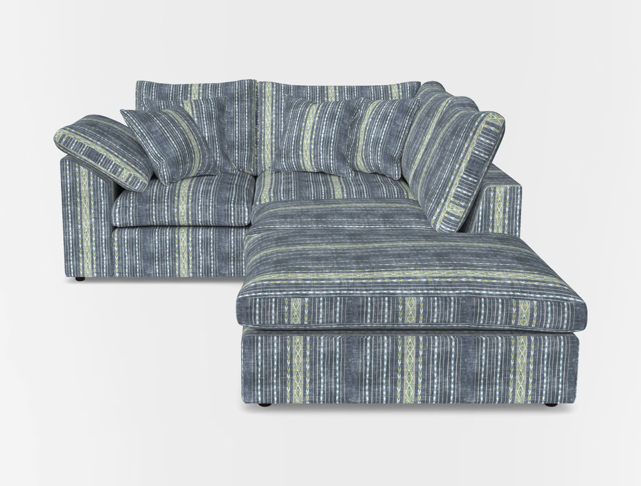 Big softie sloped arm front