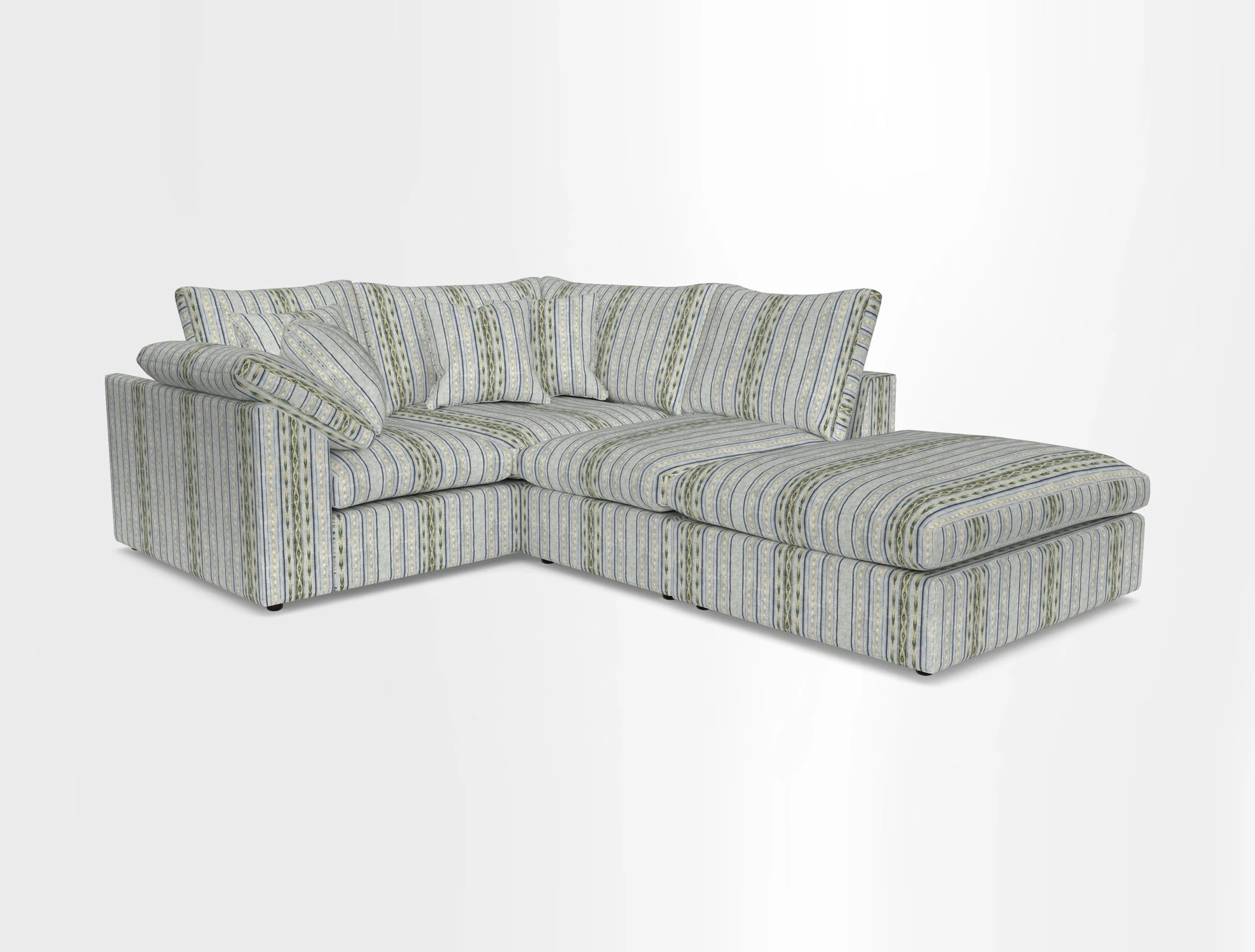 Big Softie Sloped Arm Small Corner Group LHF in Sahara Chalk