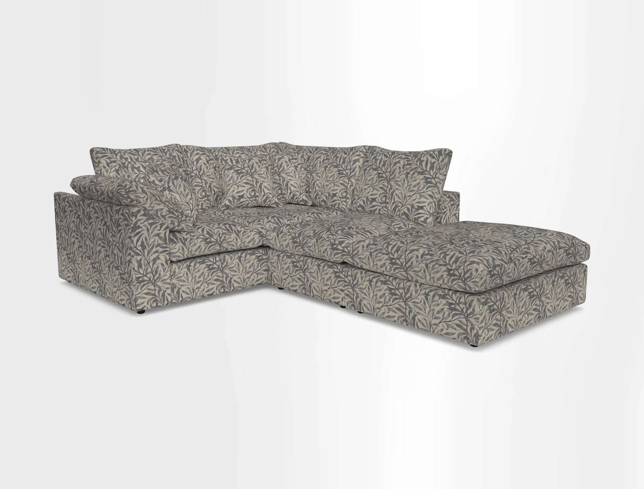 Big Softie Sloped Arm Small Corner Group LHF in Sahara Chalk