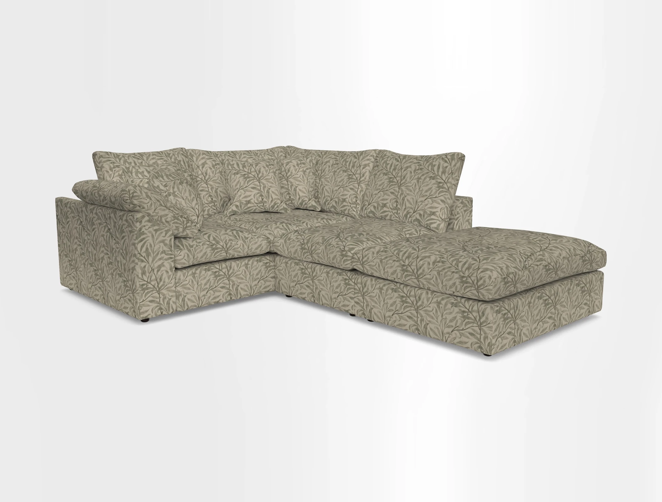 Big Softie Sloped Arm Small Corner Group LHF in Sahara Chalk
