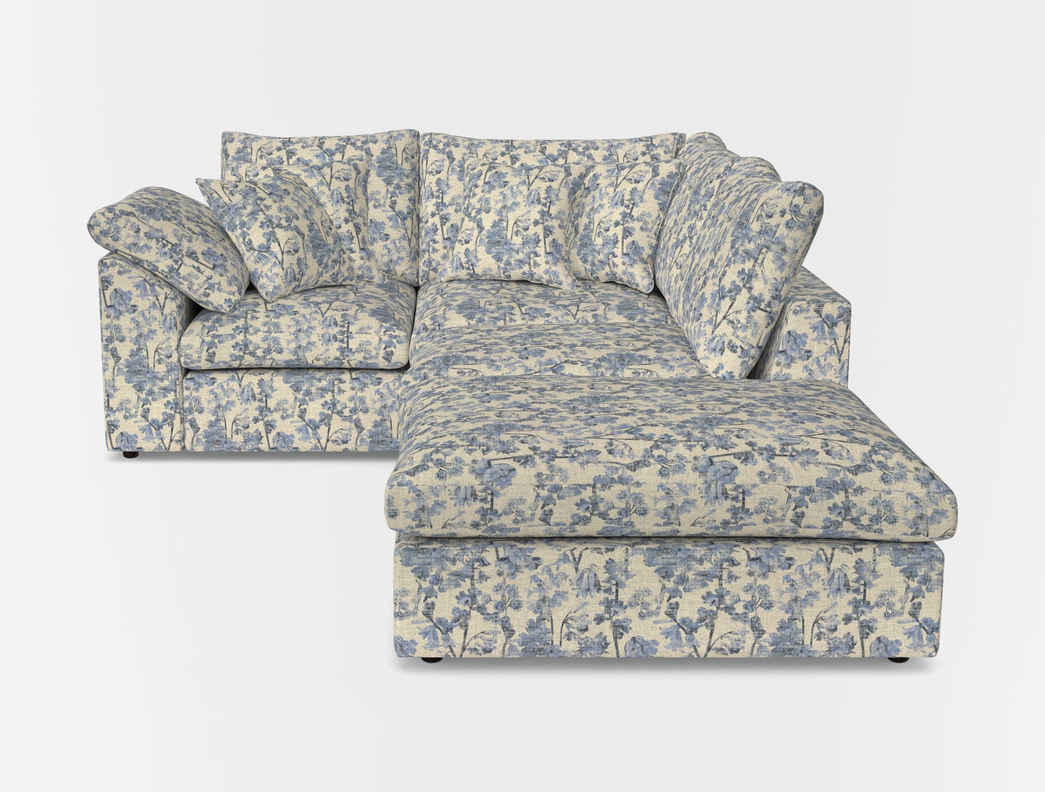 Big softie sloped arm front