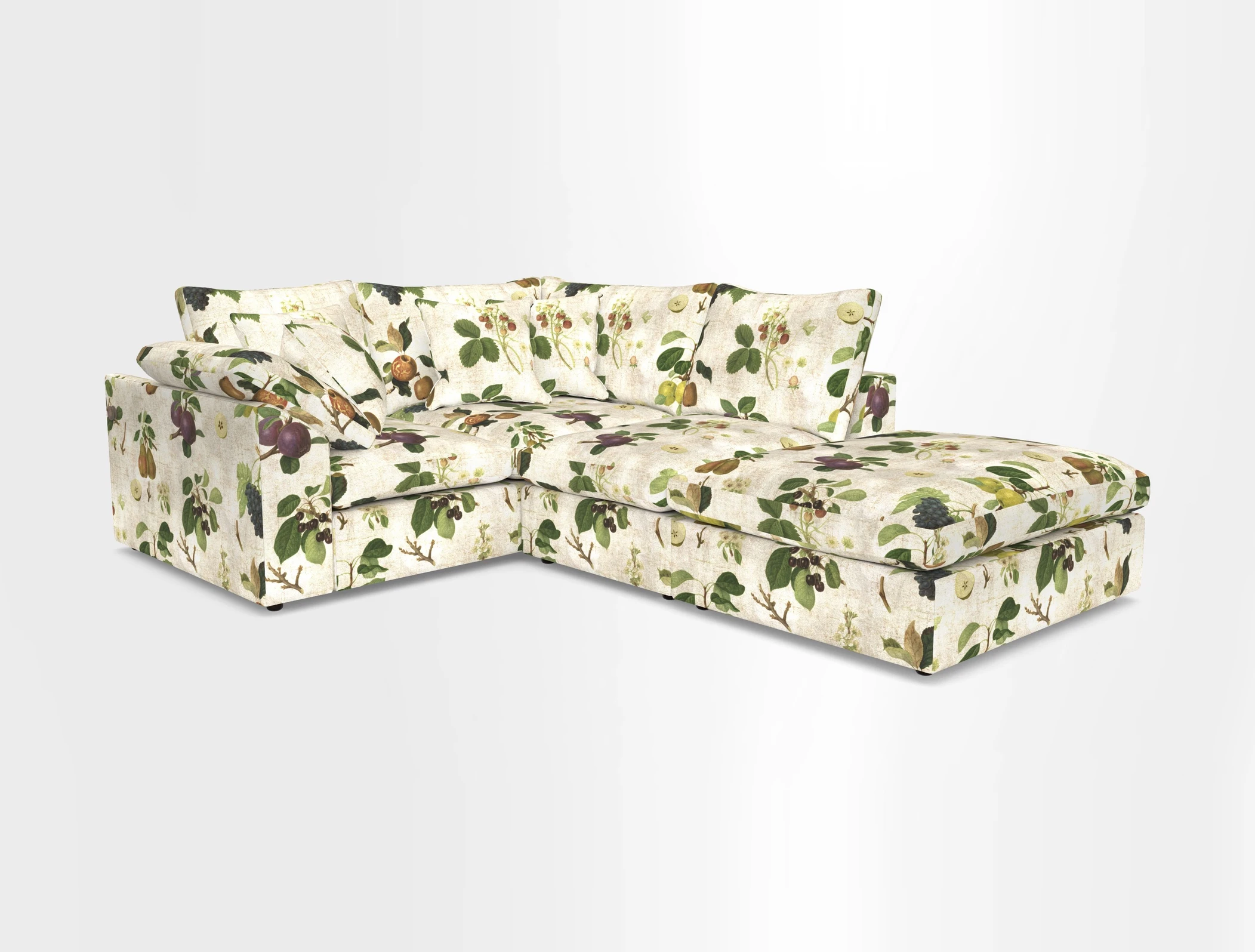 Big Softie Sloped Arm Small Corner Group LHF in Sahara Chalk