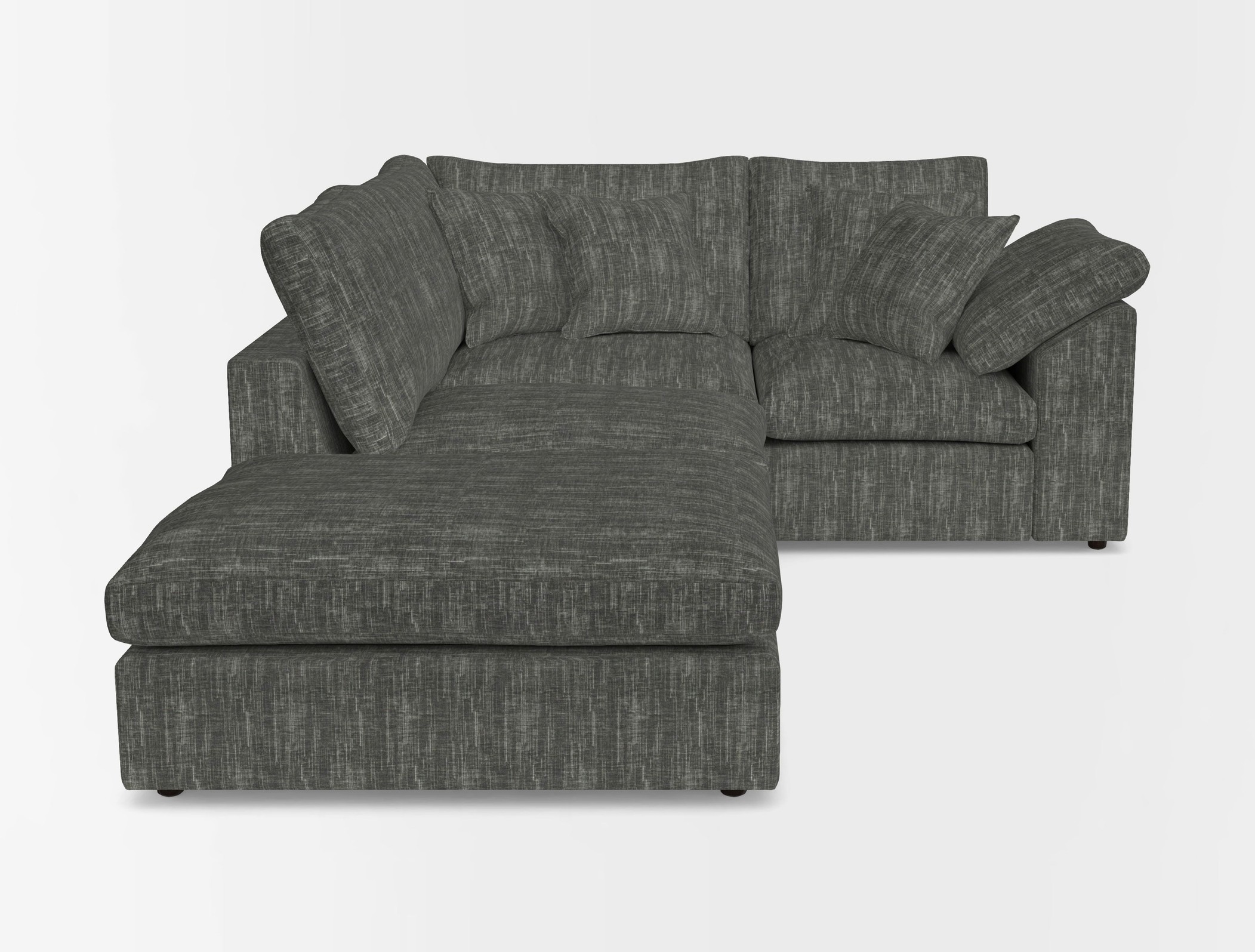 Big softie sloped arm front