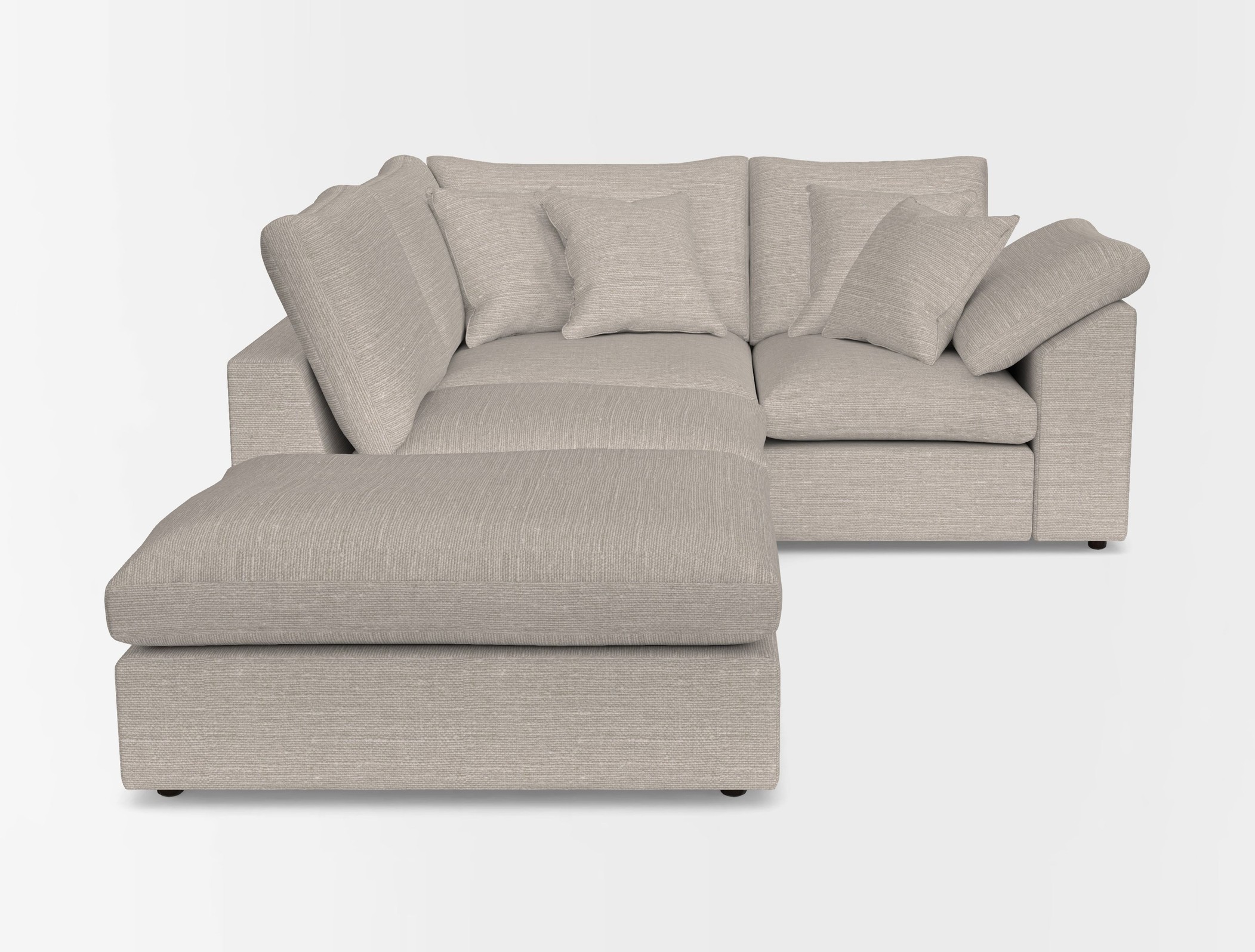 Big softie sloped arm front