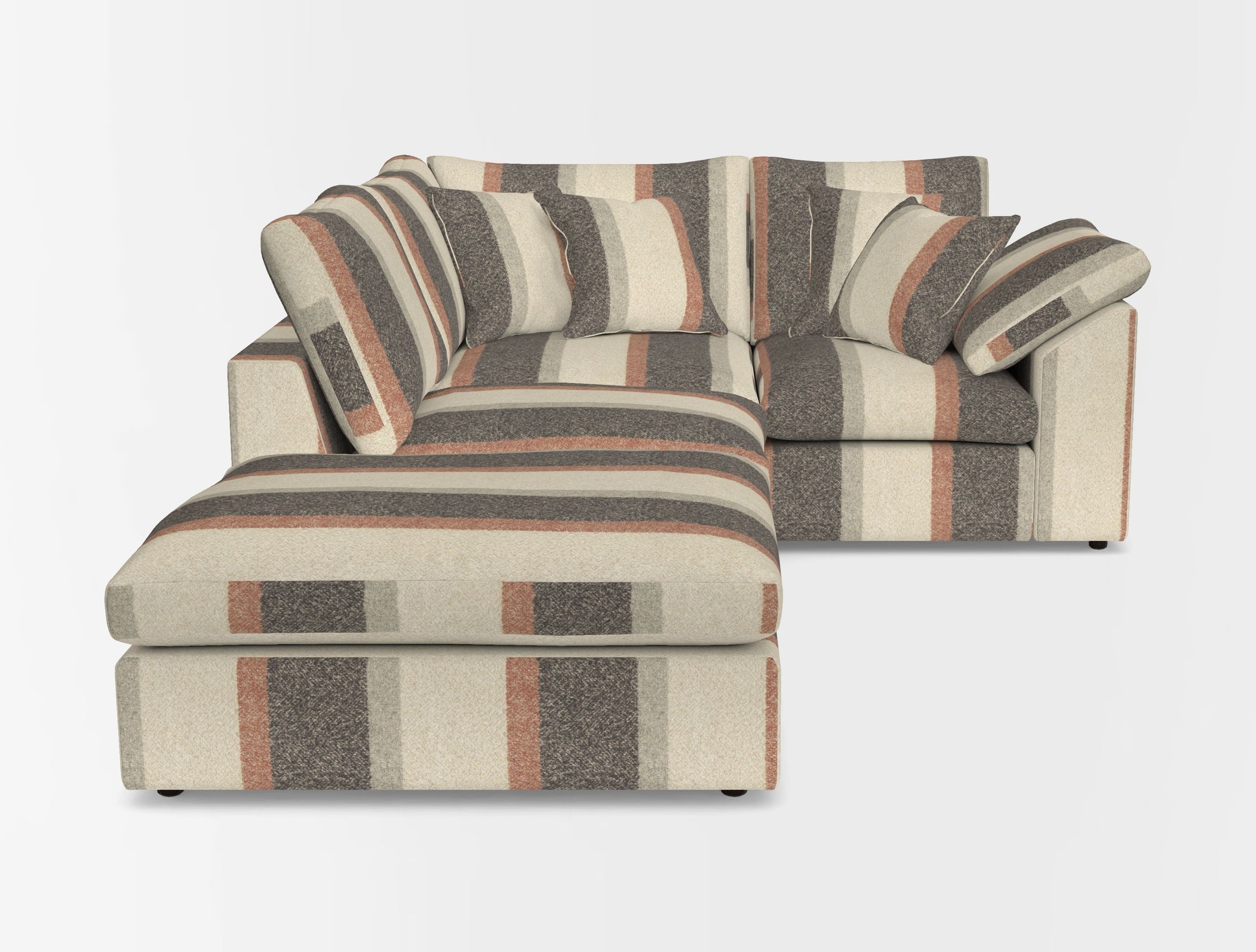 Big softie sloped arm front