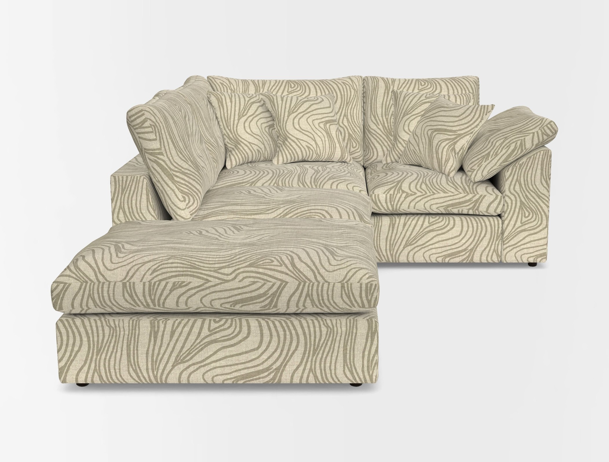 Big softie sloped arm front