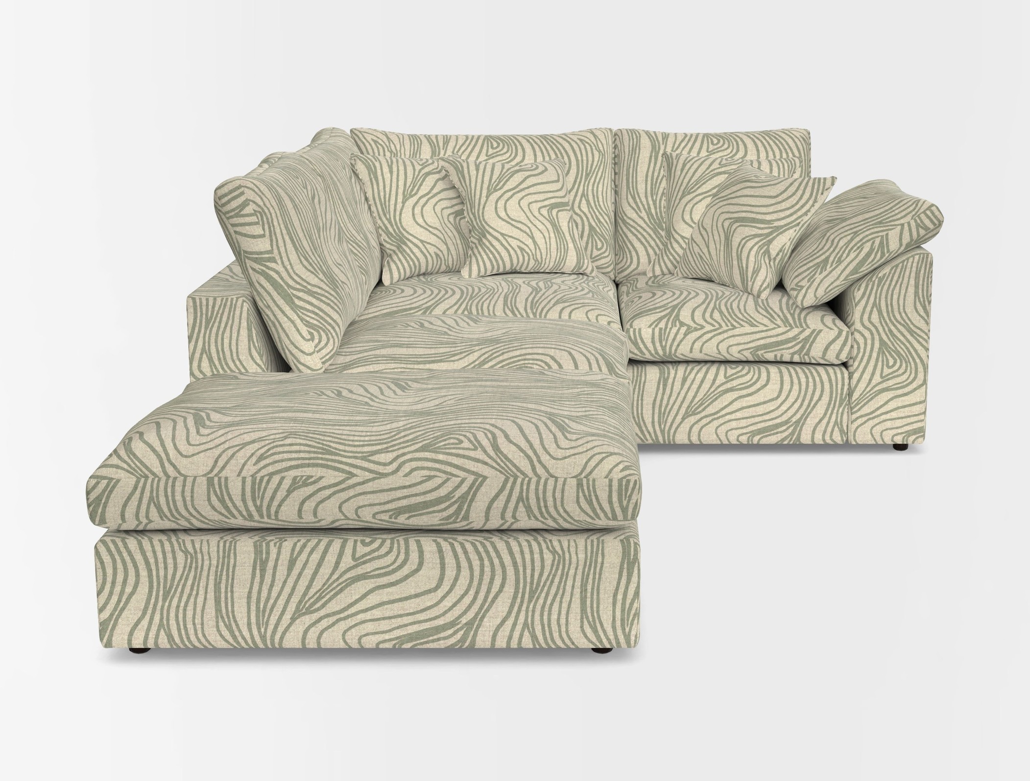 Big softie sloped arm front