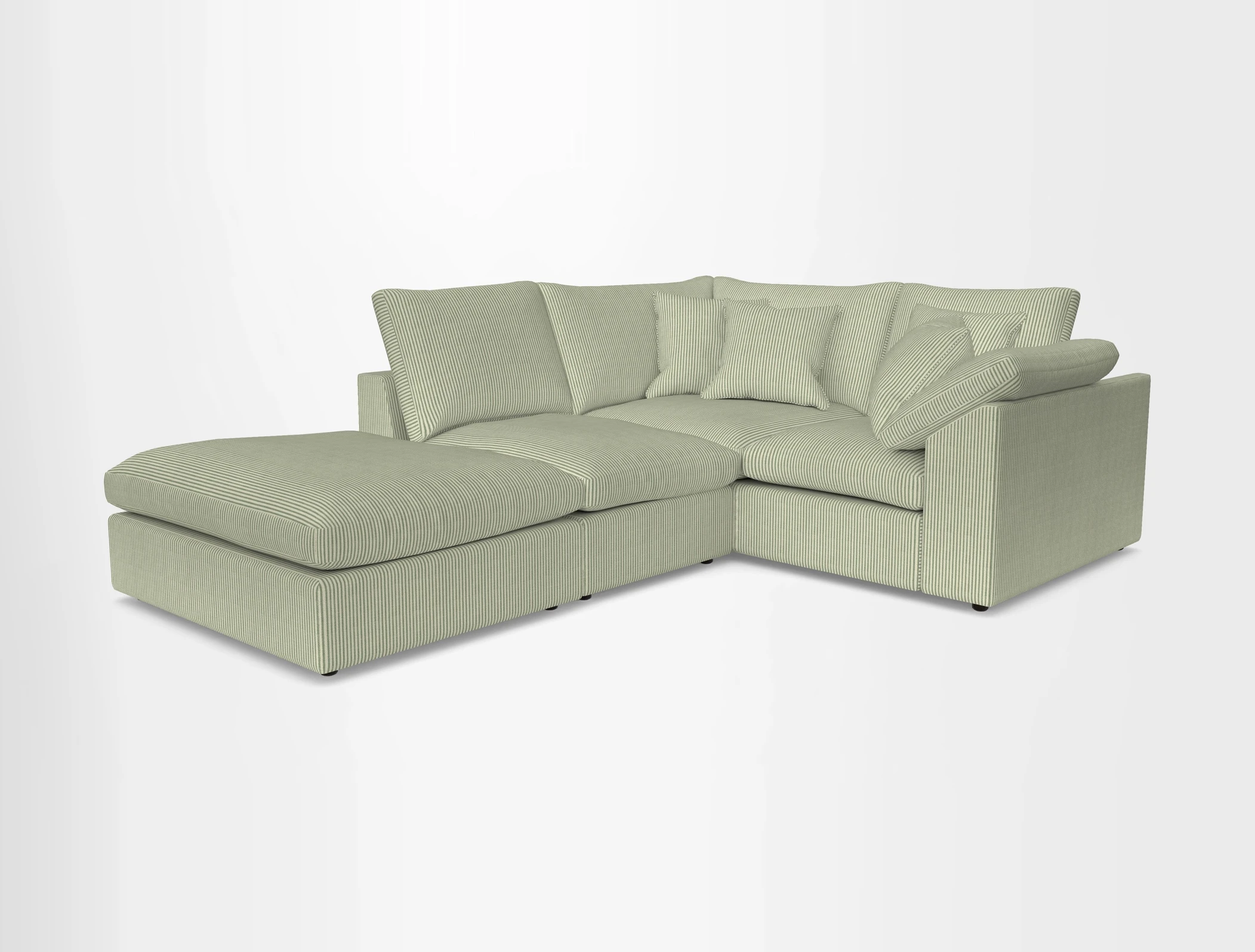 Big Softie Sloped Arm Small Corner Group RHF in Sahara Chalk