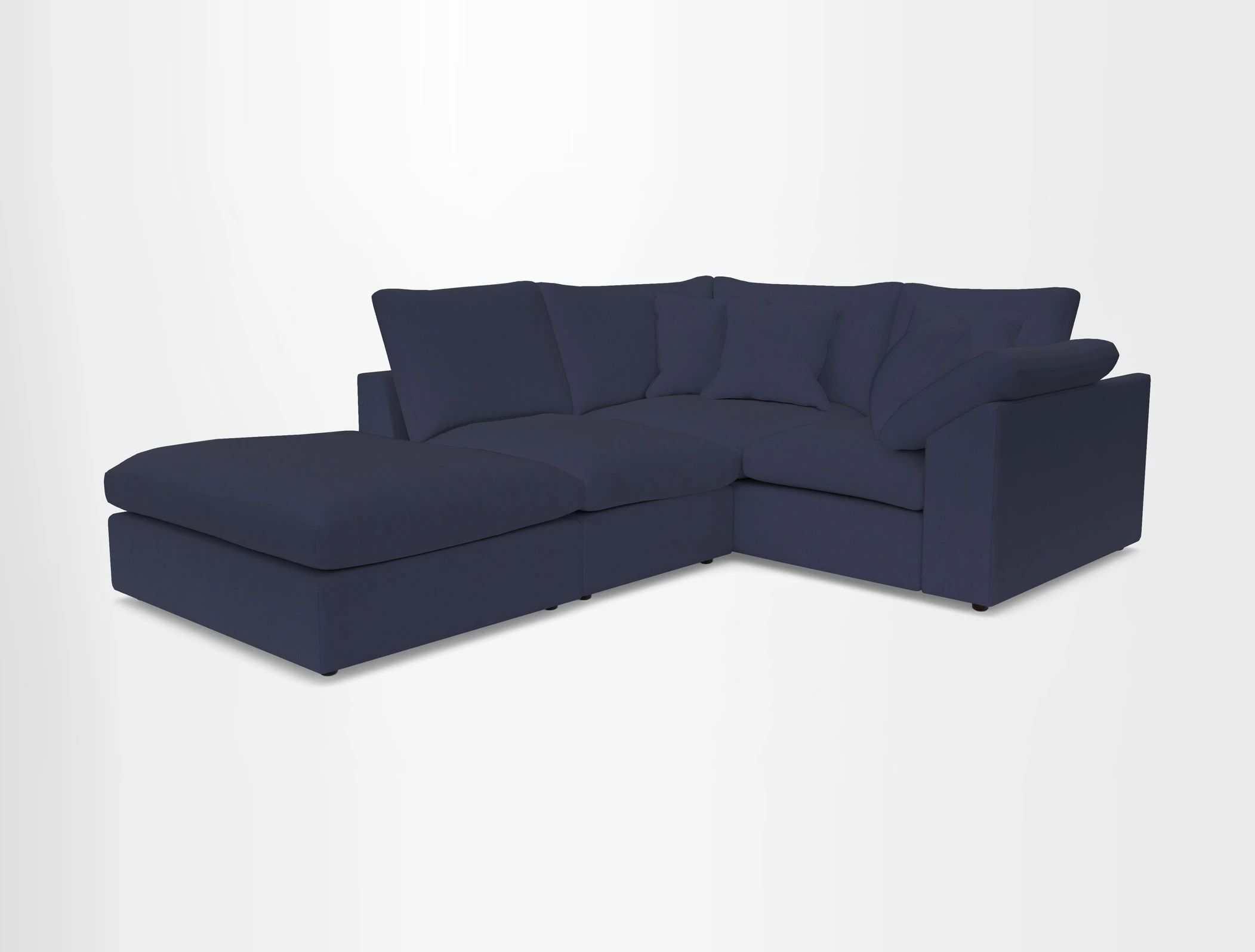 Big Softie Sloped Arm Small Corner Group RHF in Sahara Chalk