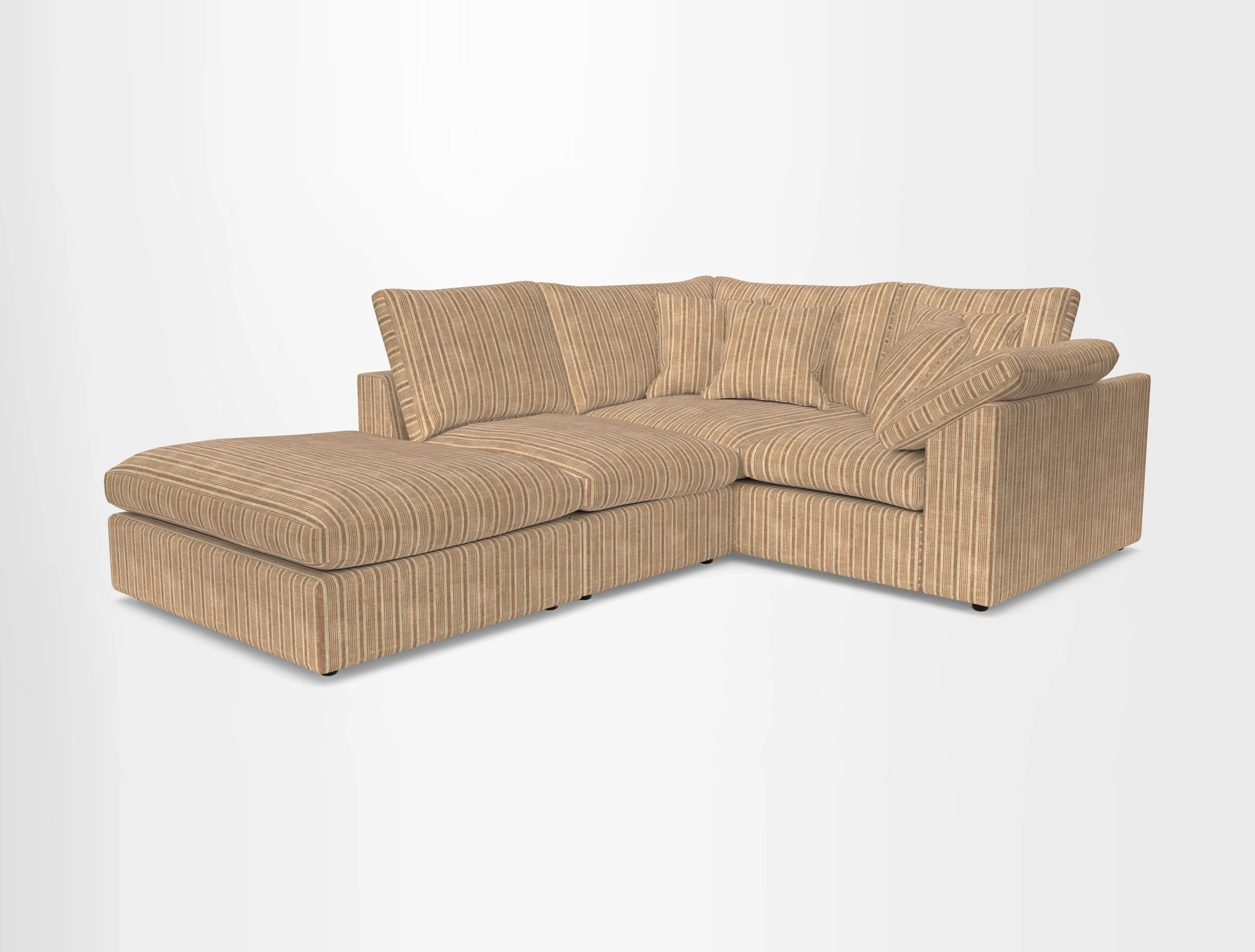 Big Softie Sloped Arm Small Corner Group RHF in Sahara Chalk