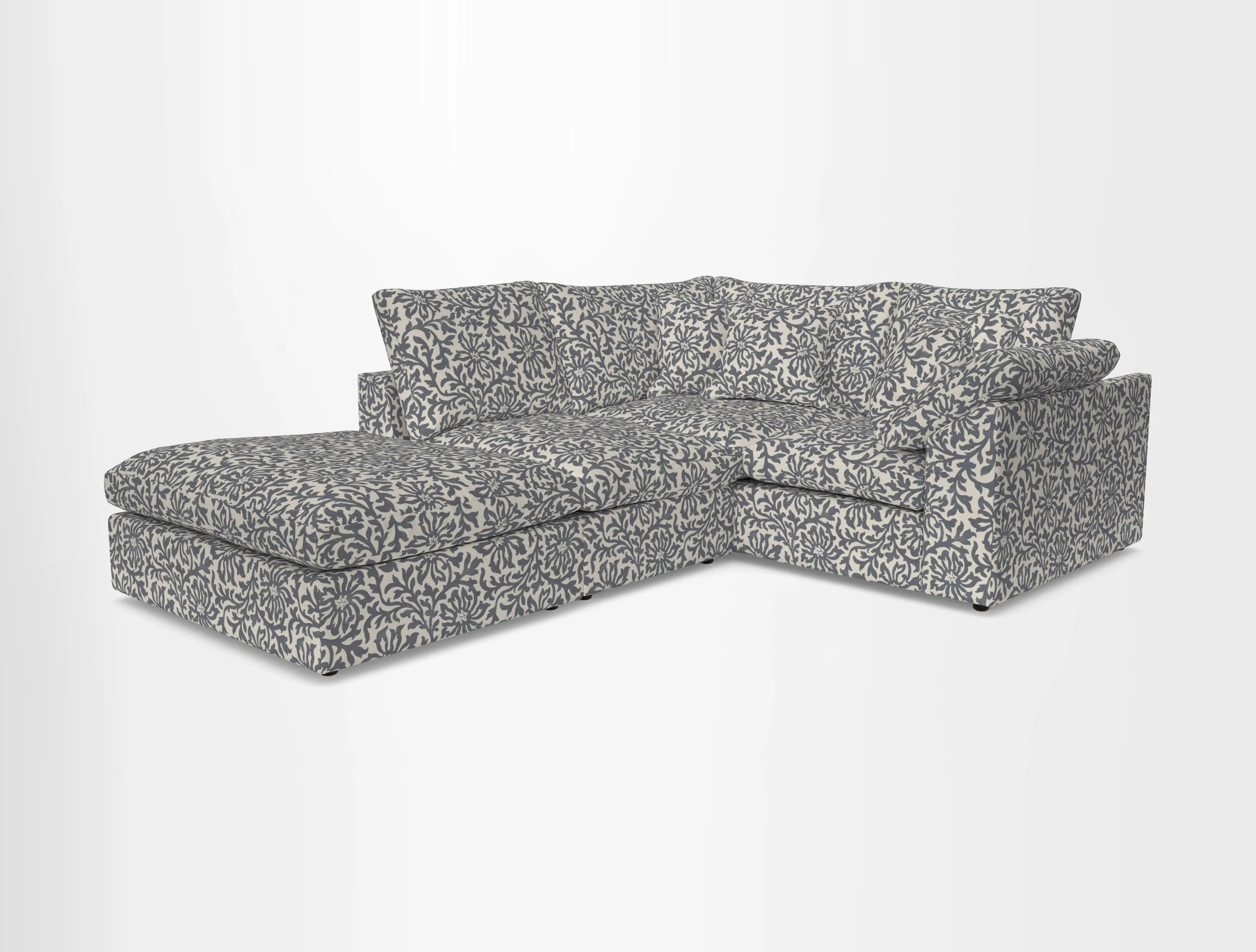 Big Softie Sloped Arm Small Corner Group RHF in Sahara Chalk