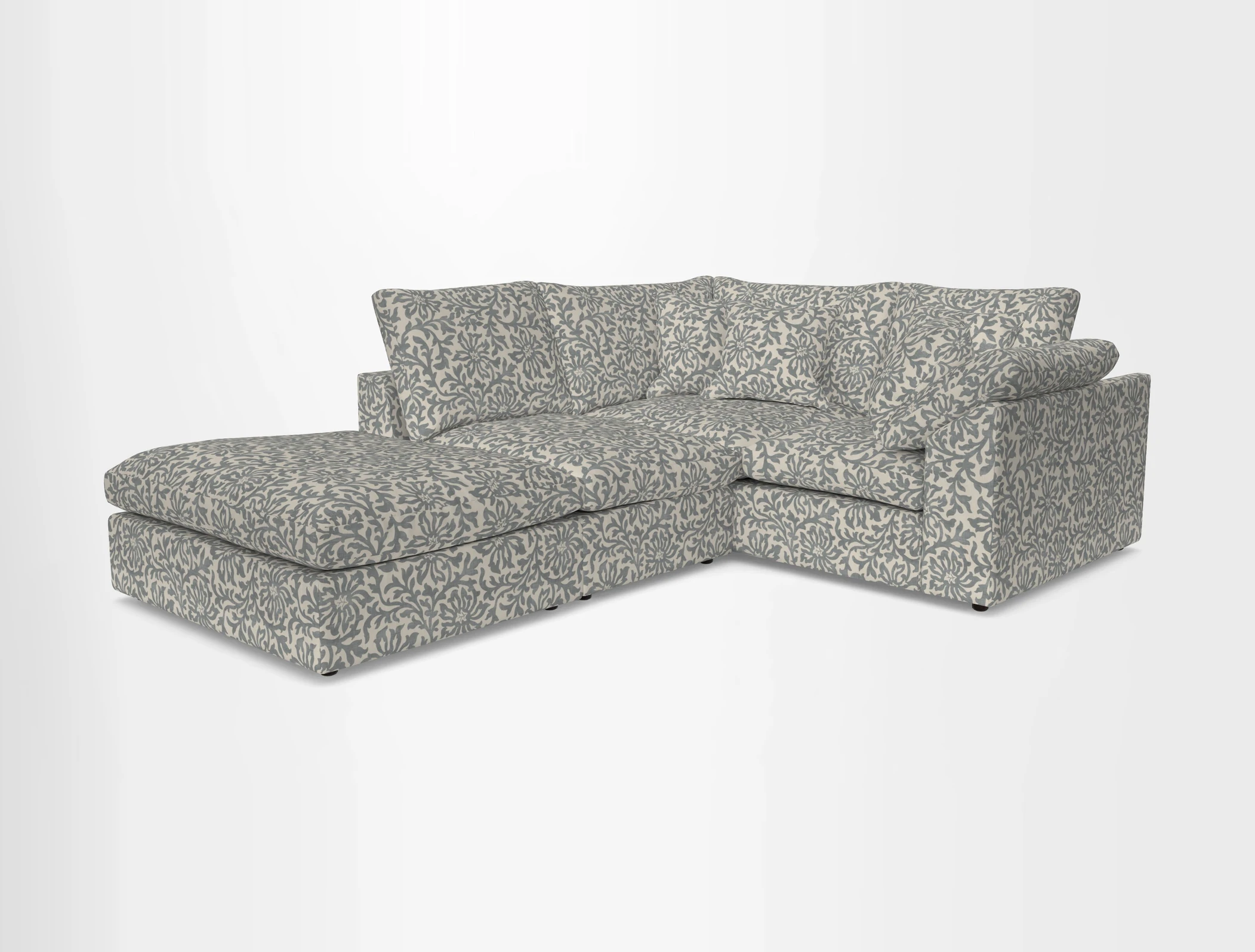 Big Softie Sloped Arm Small Corner Group RHF in Sahara Chalk
