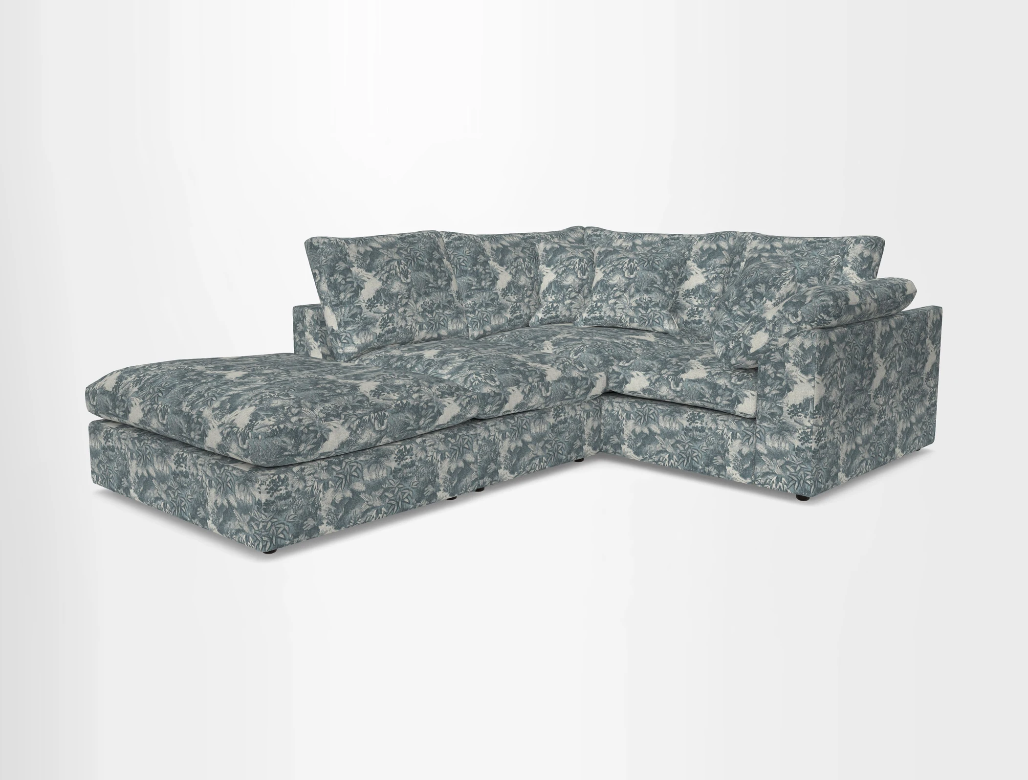 Big Softie Sloped Arm Small Corner Group RHF in Sahara Chalk
