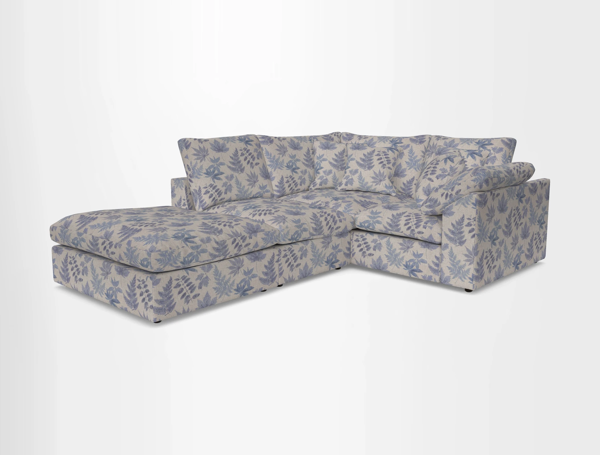 Big Softie Sloped Arm Small Corner Group RHF in Sahara Chalk