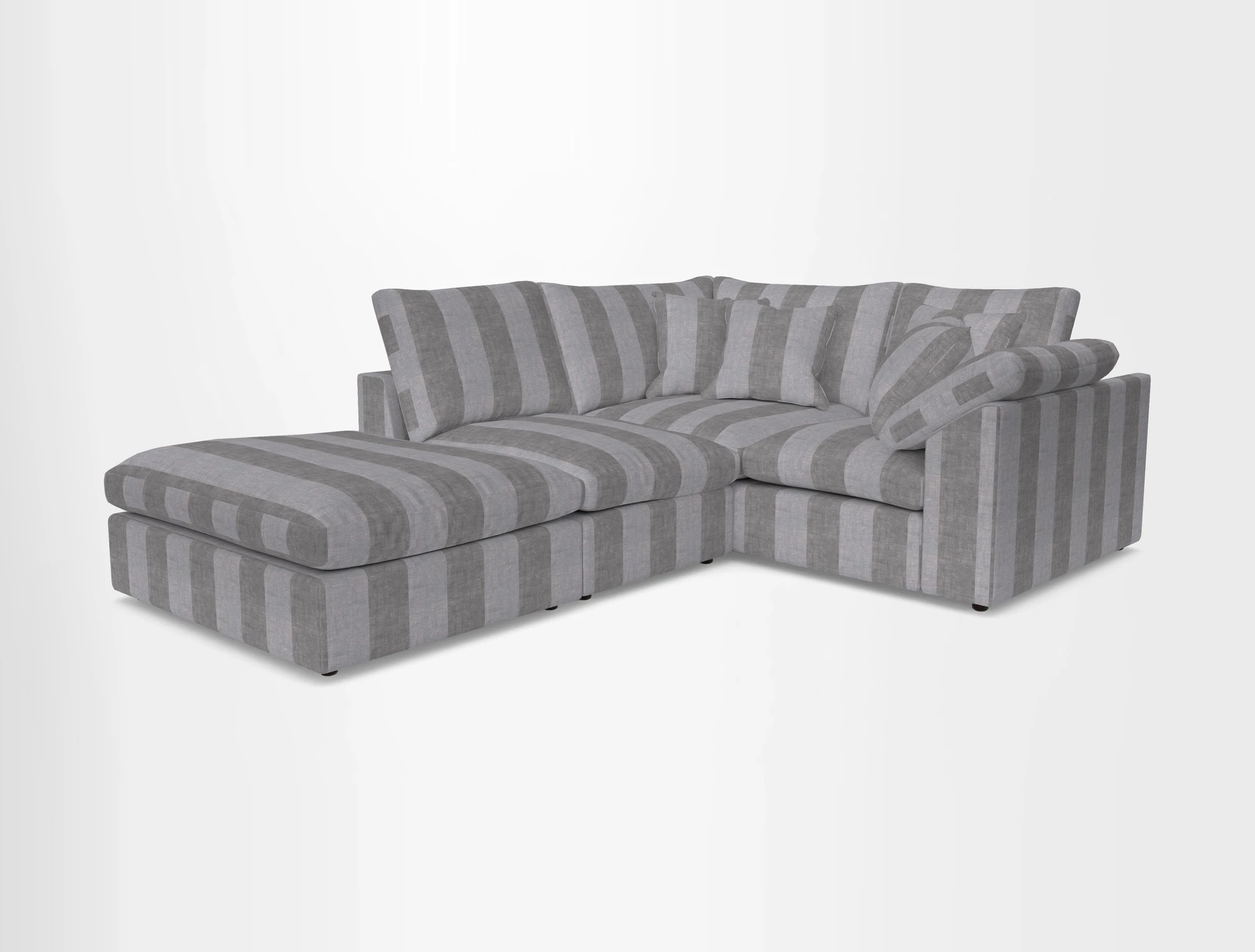 Big Softie Sloped Arm Small Corner Group RHF in Sahara Chalk
