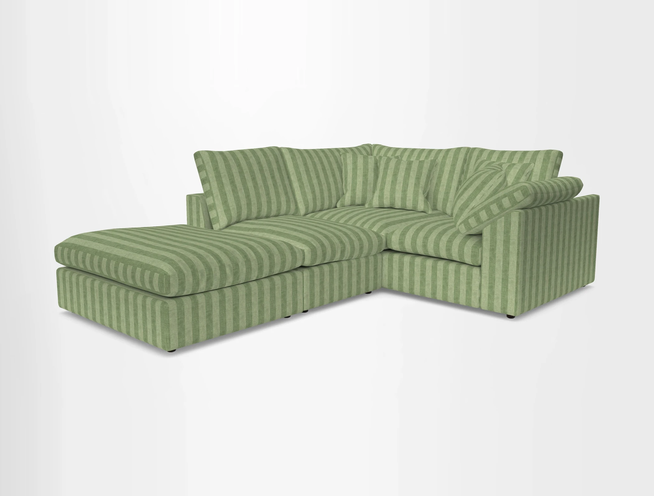 Big Softie Sloped Arm Small Corner Group RHF in Sahara Chalk