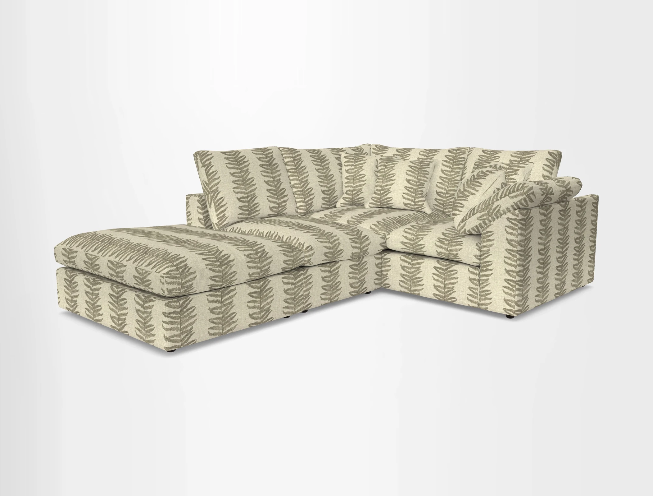 Big Softie Sloped Arm Small Corner Group RHF in Sahara Chalk