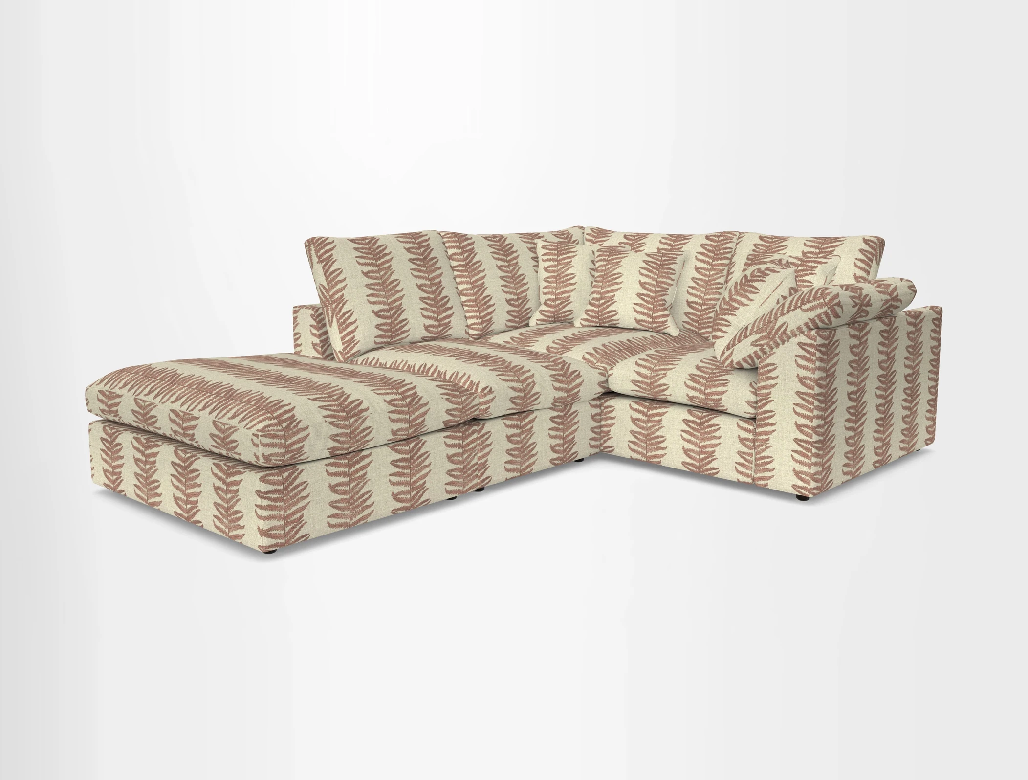 Big Softie Sloped Arm Small Corner Group RHF in Sahara Chalk
