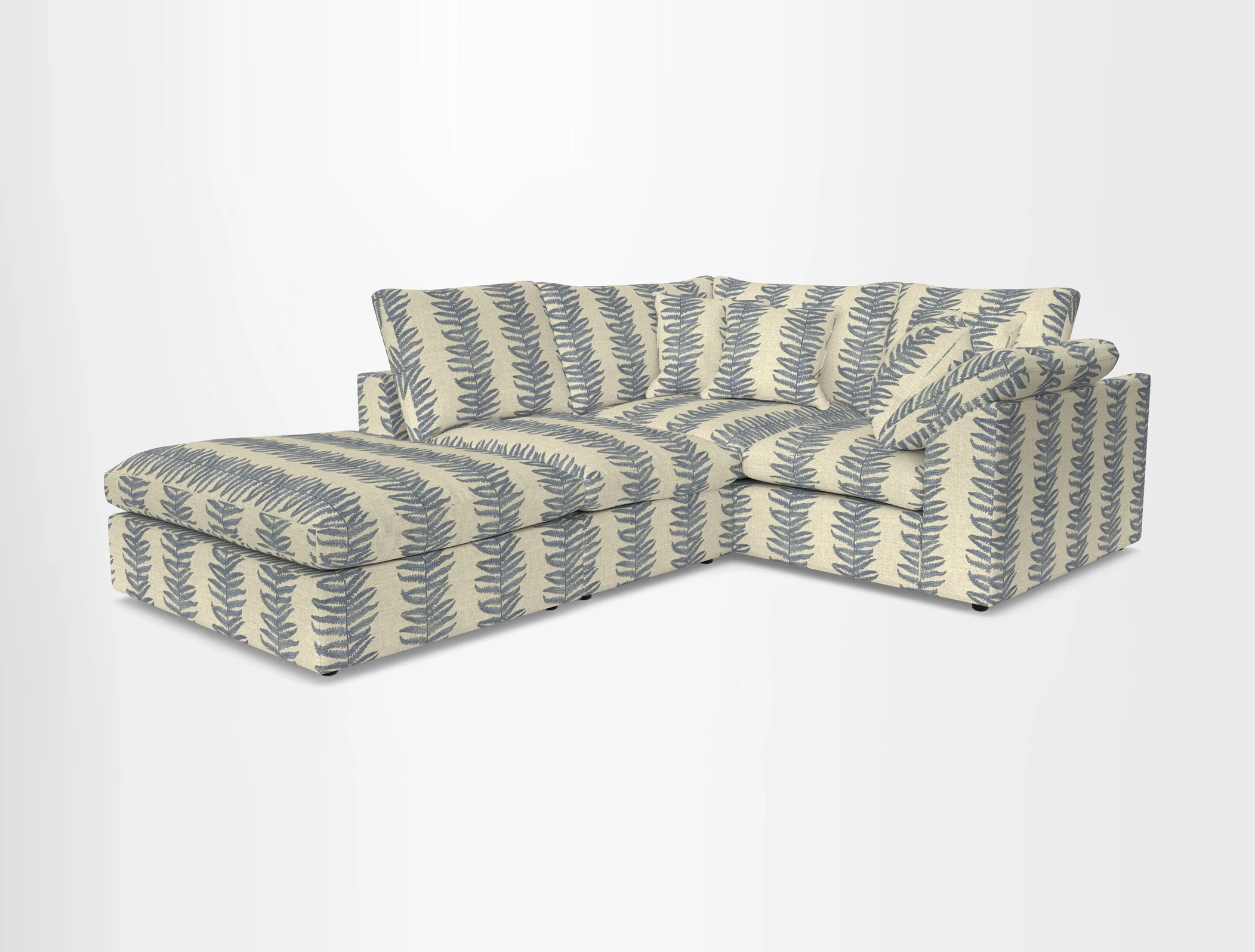 Big Softie Sloped Arm Small Corner Group RHF in Sahara Chalk