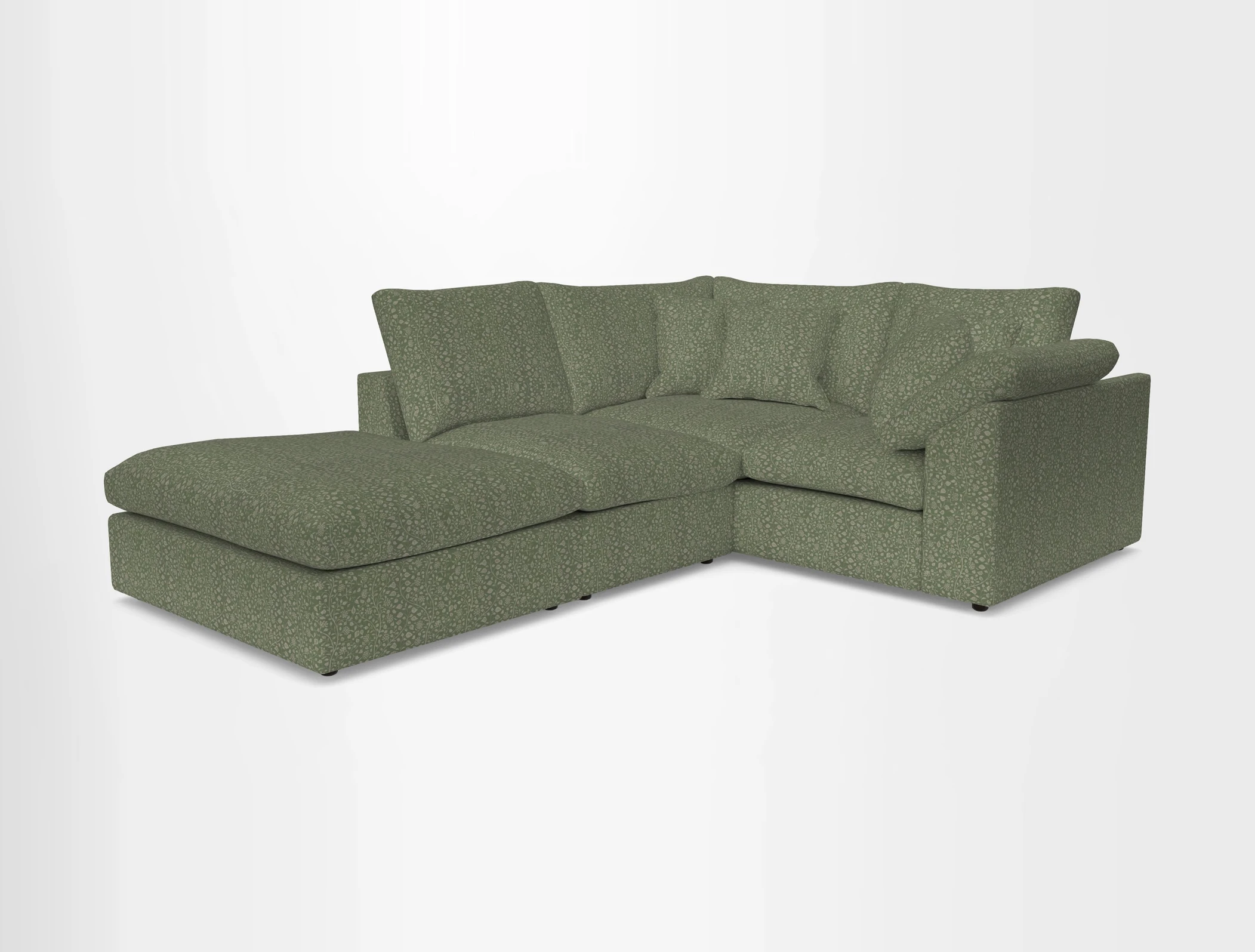 Big Softie Sloped Arm Small Corner Group RHF in Sahara Chalk
