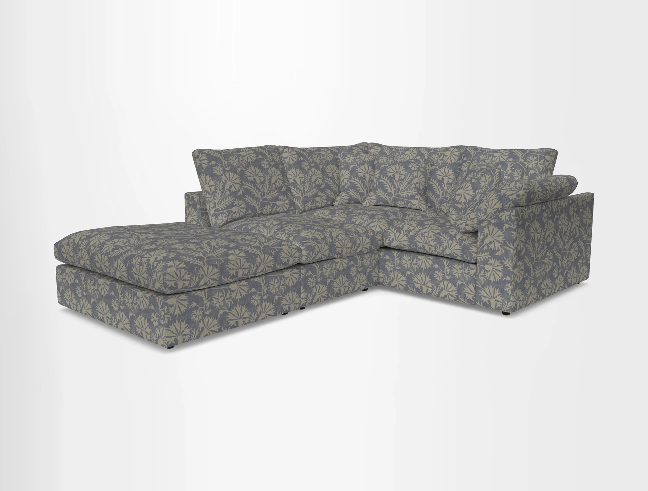 Big Softie Sloped Arm Small Corner Group RHF in Sahara Chalk