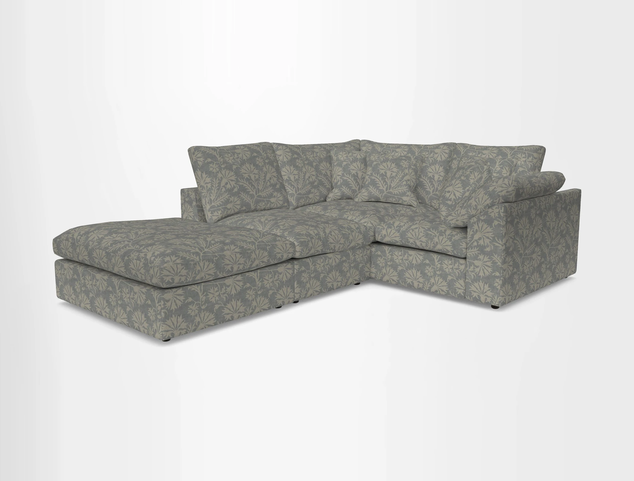 Big Softie Sloped Arm Small Corner Group RHF in Sahara Chalk