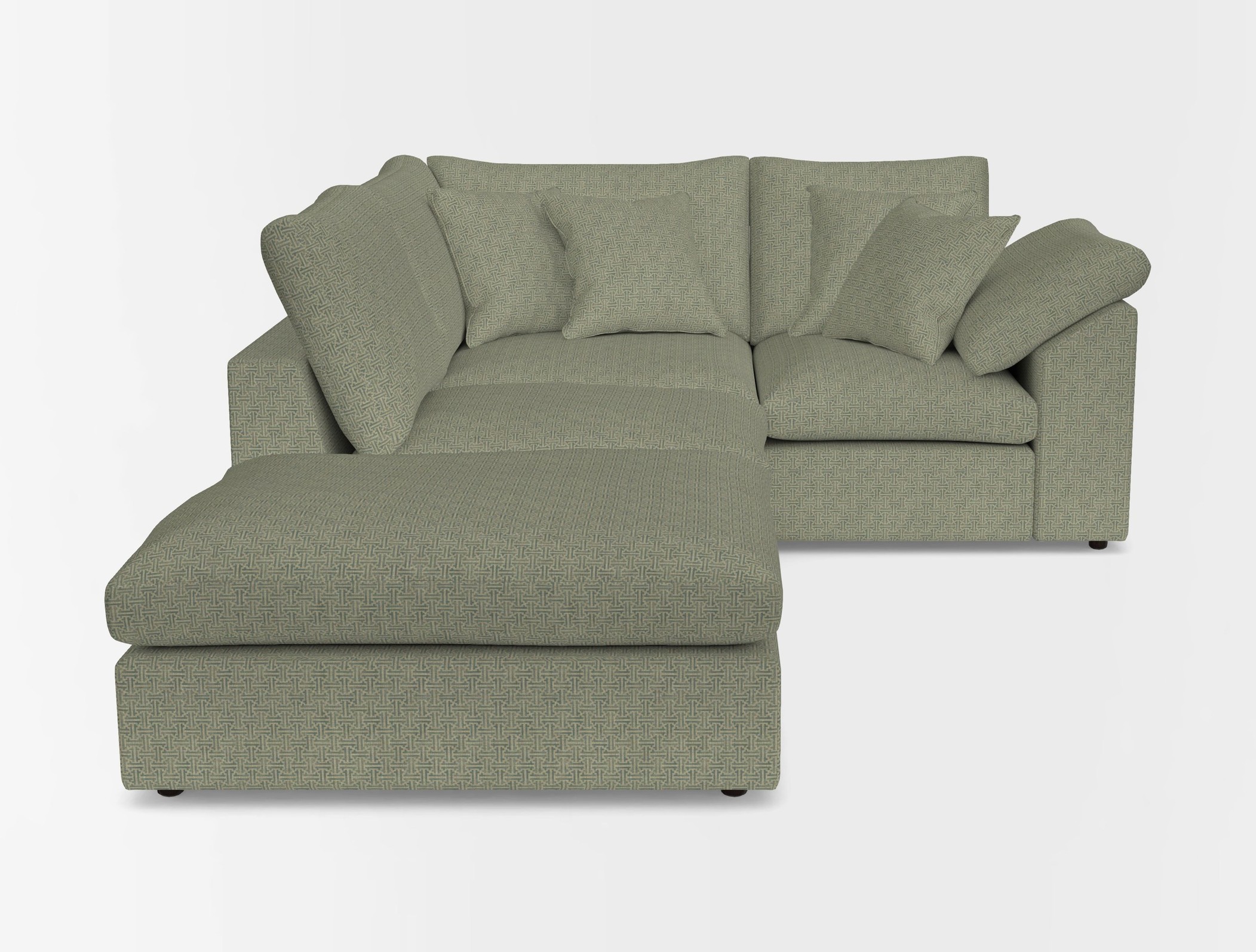Big softie sloped arm front