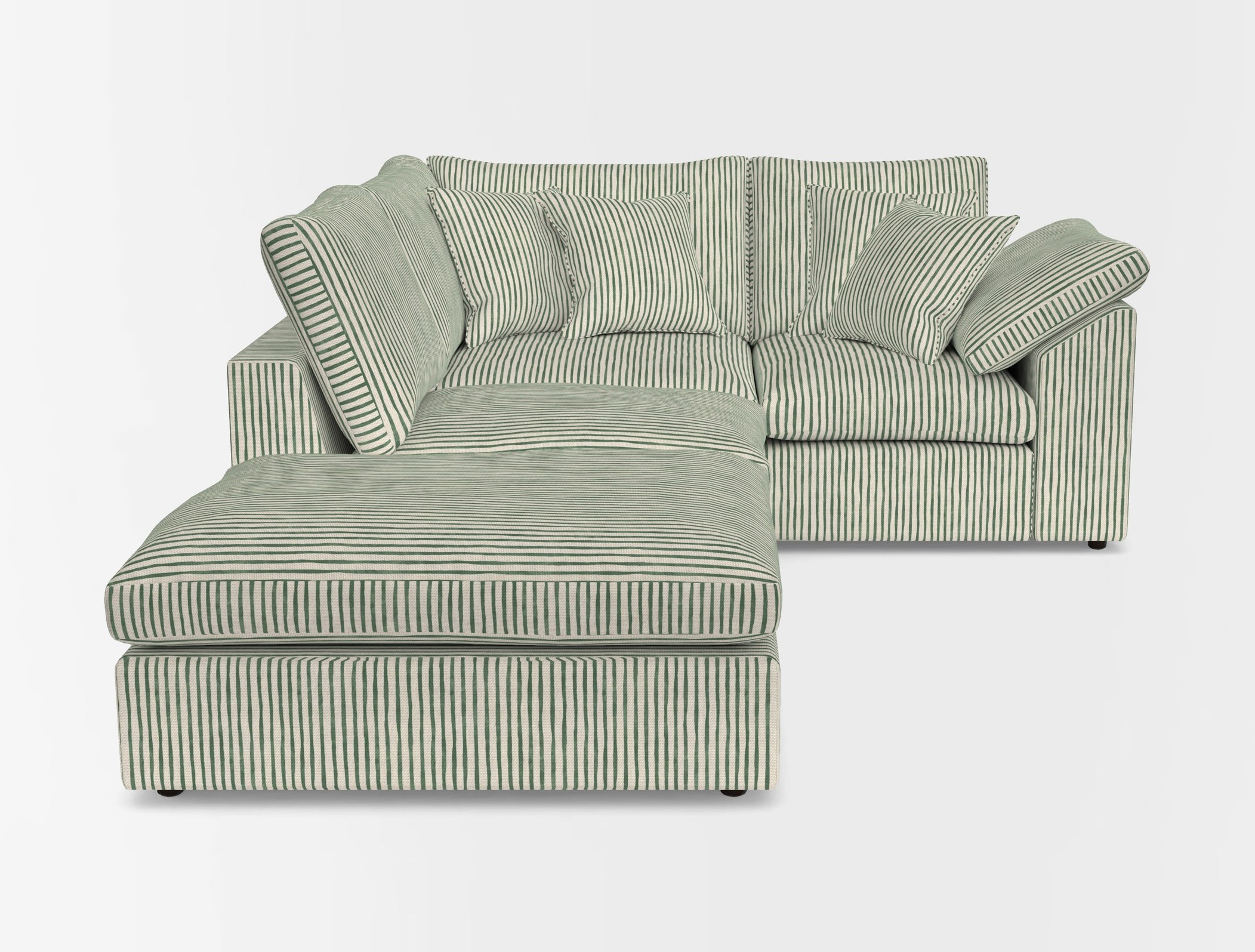 Big softie sloped arm front