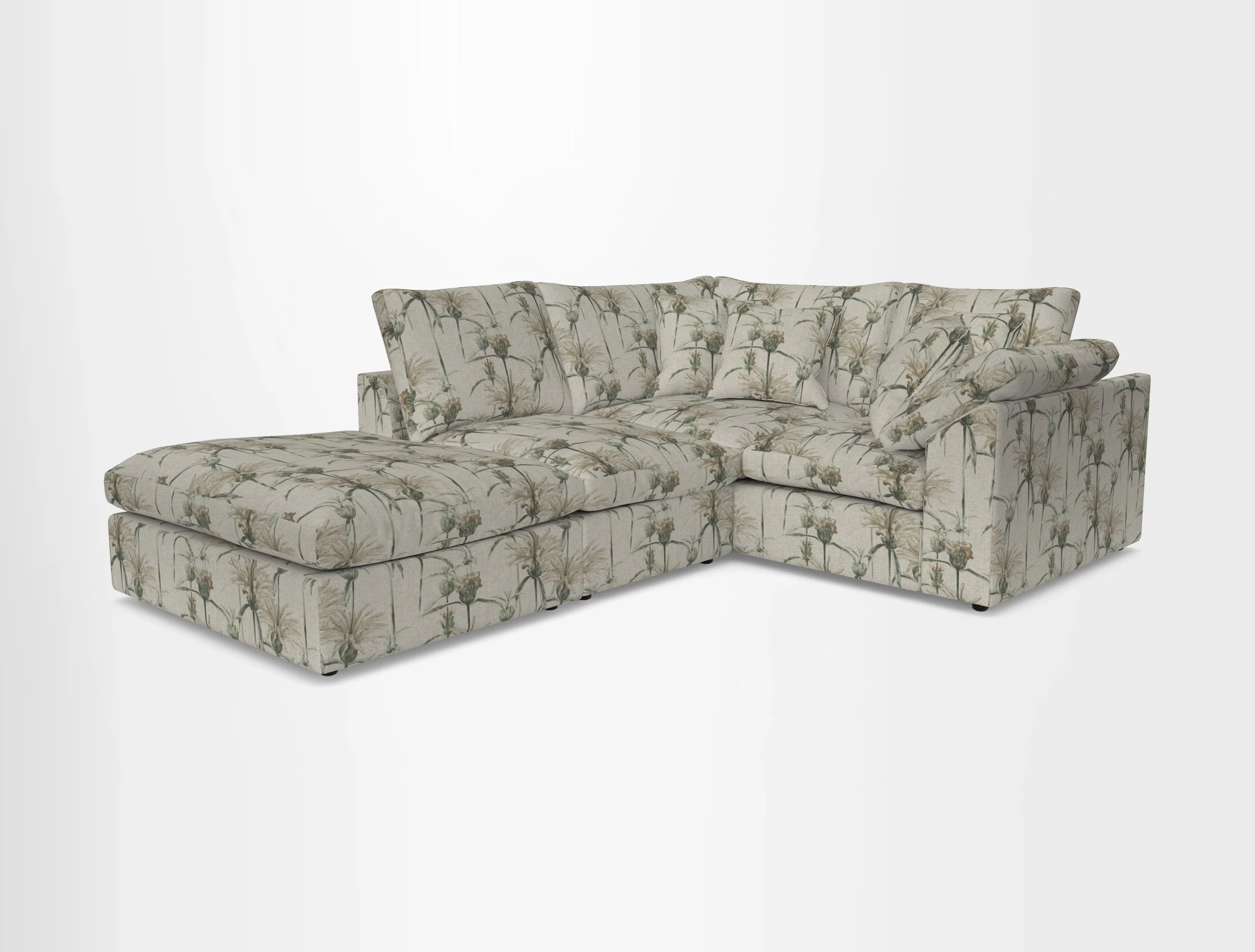 Big Softie Sloped Arm Small Corner Group RHF in Sahara Chalk