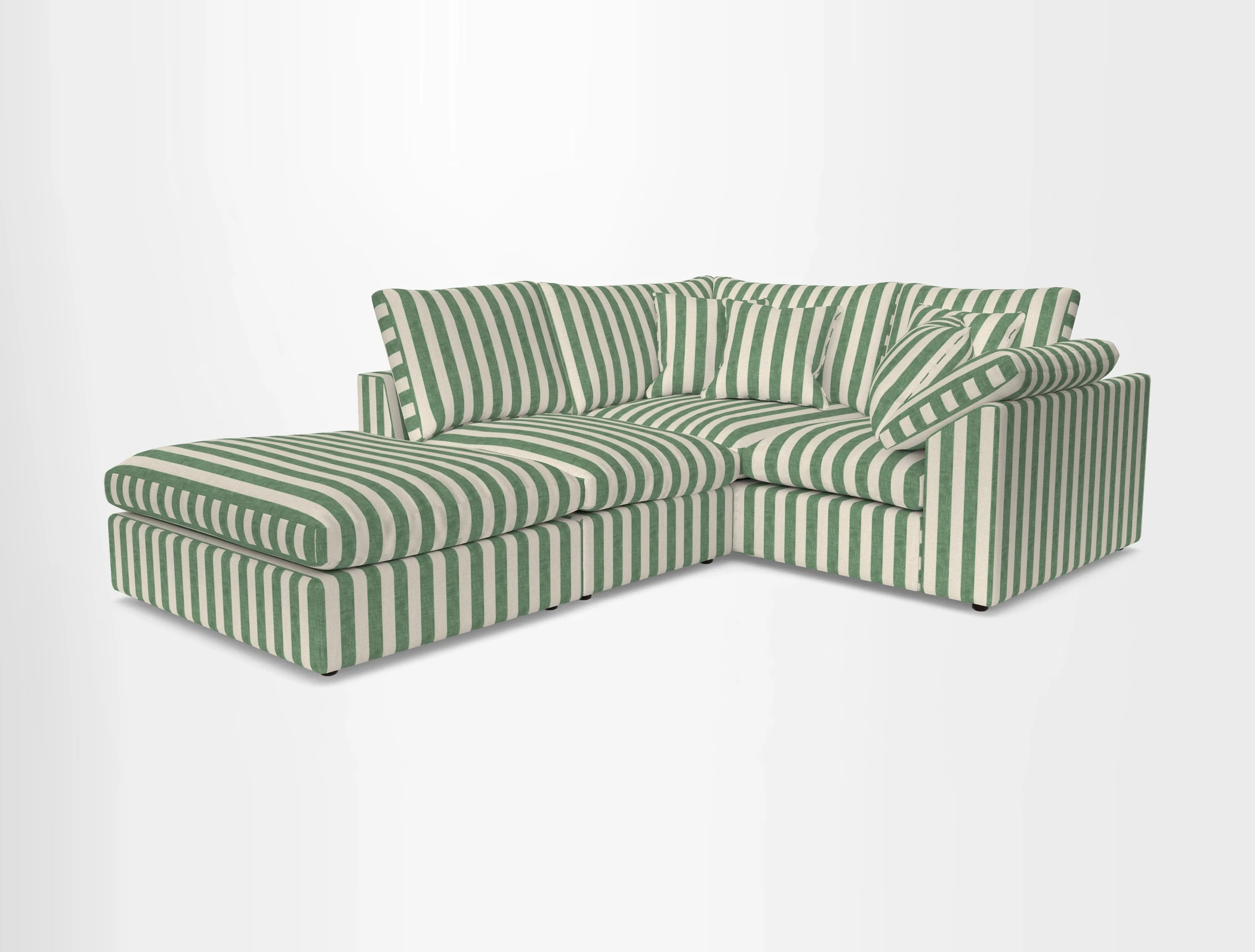 Big Softie Sloped Arm Small Corner Group RHF in Sahara Chalk
