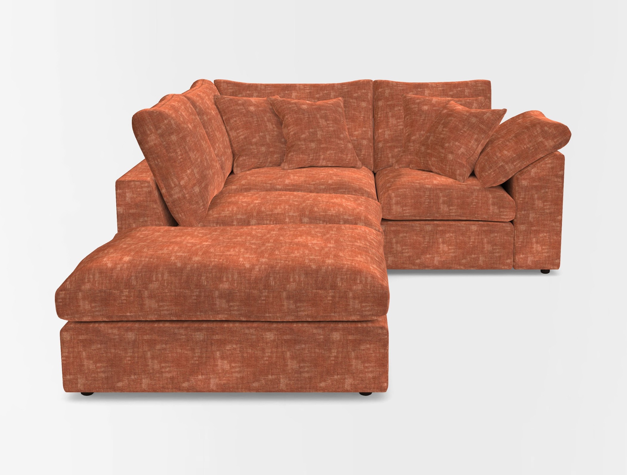 Big softie sloped arm front