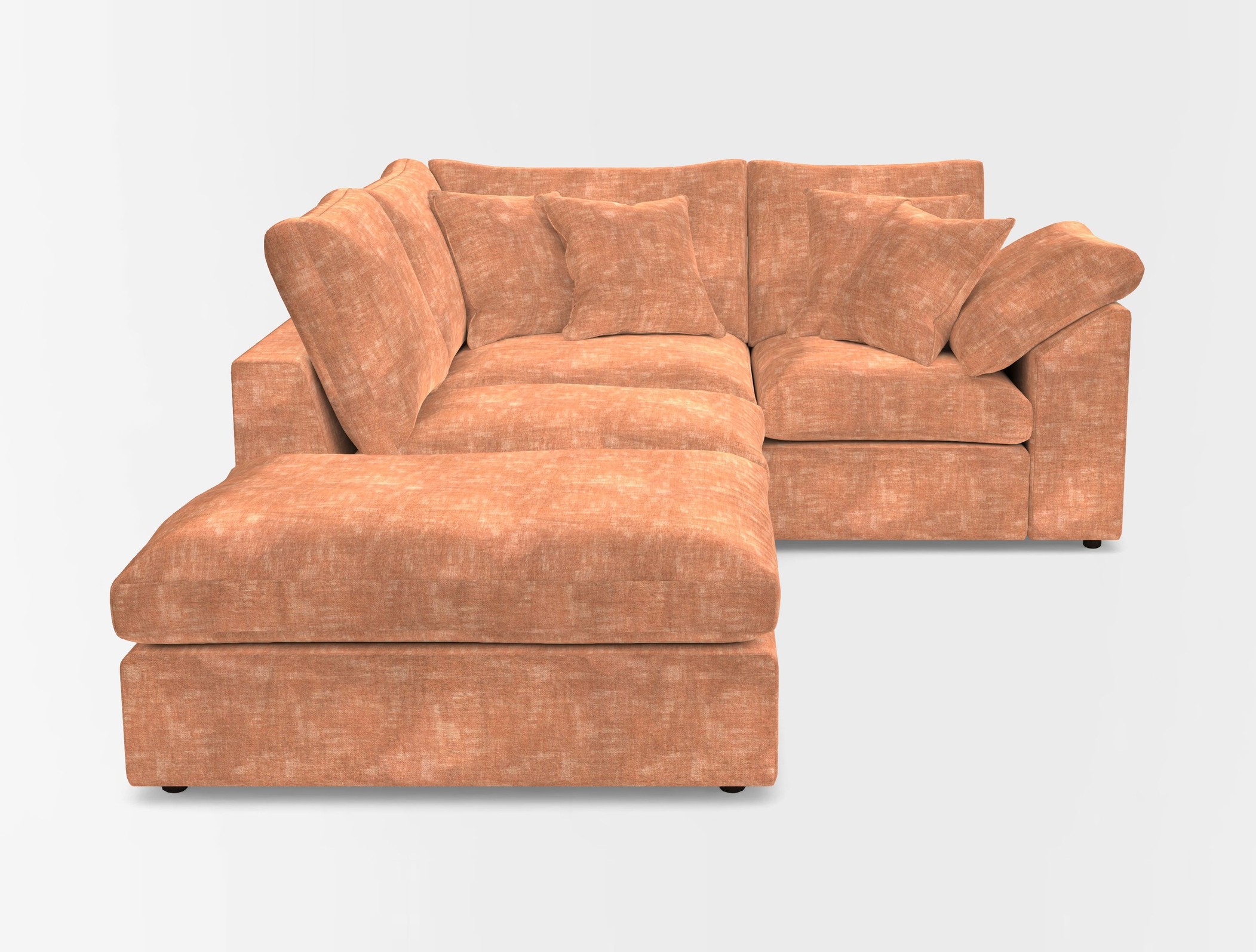 Big softie sloped arm front