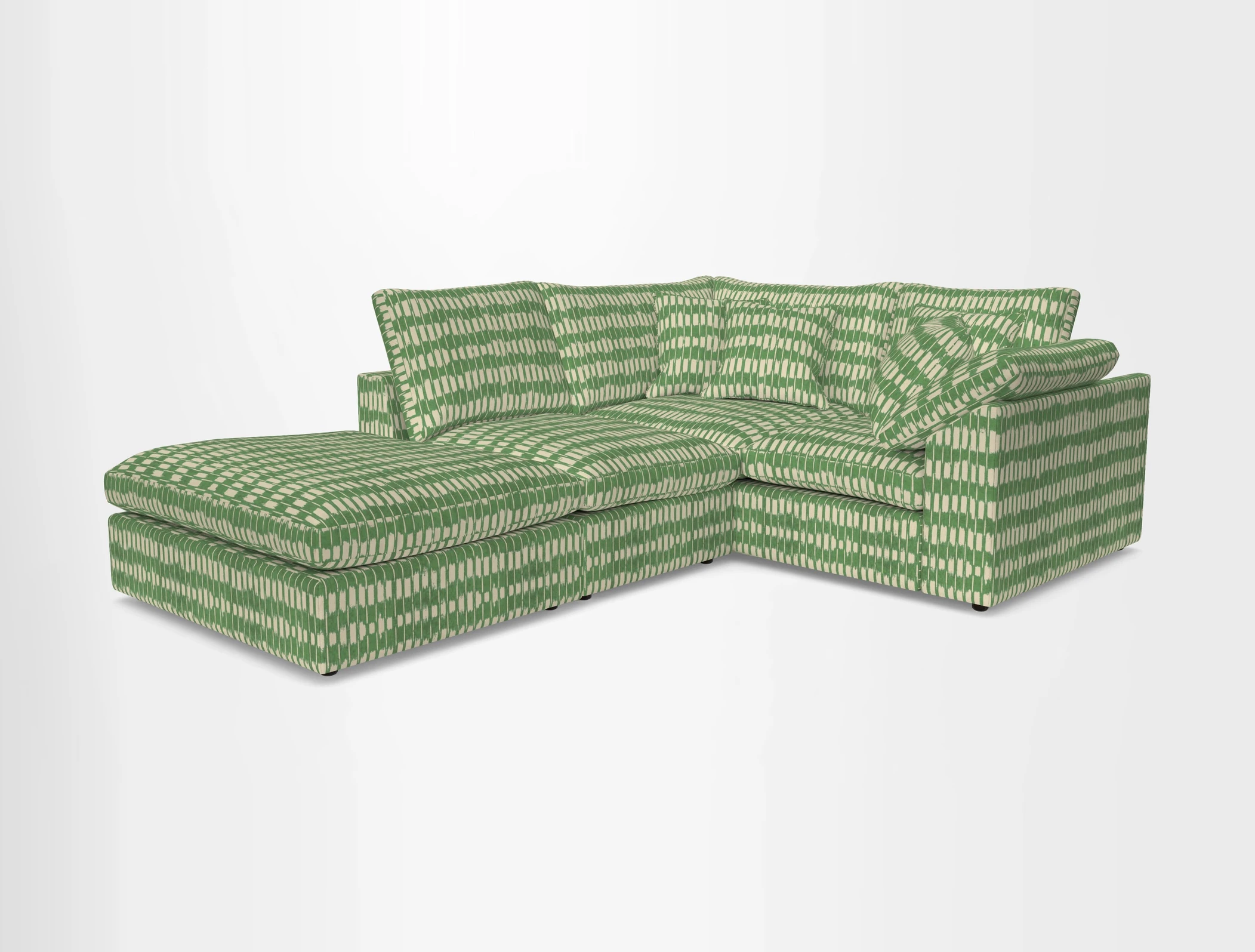 Big Softie Sloped Arm Small Corner Group RHF in Sahara Chalk