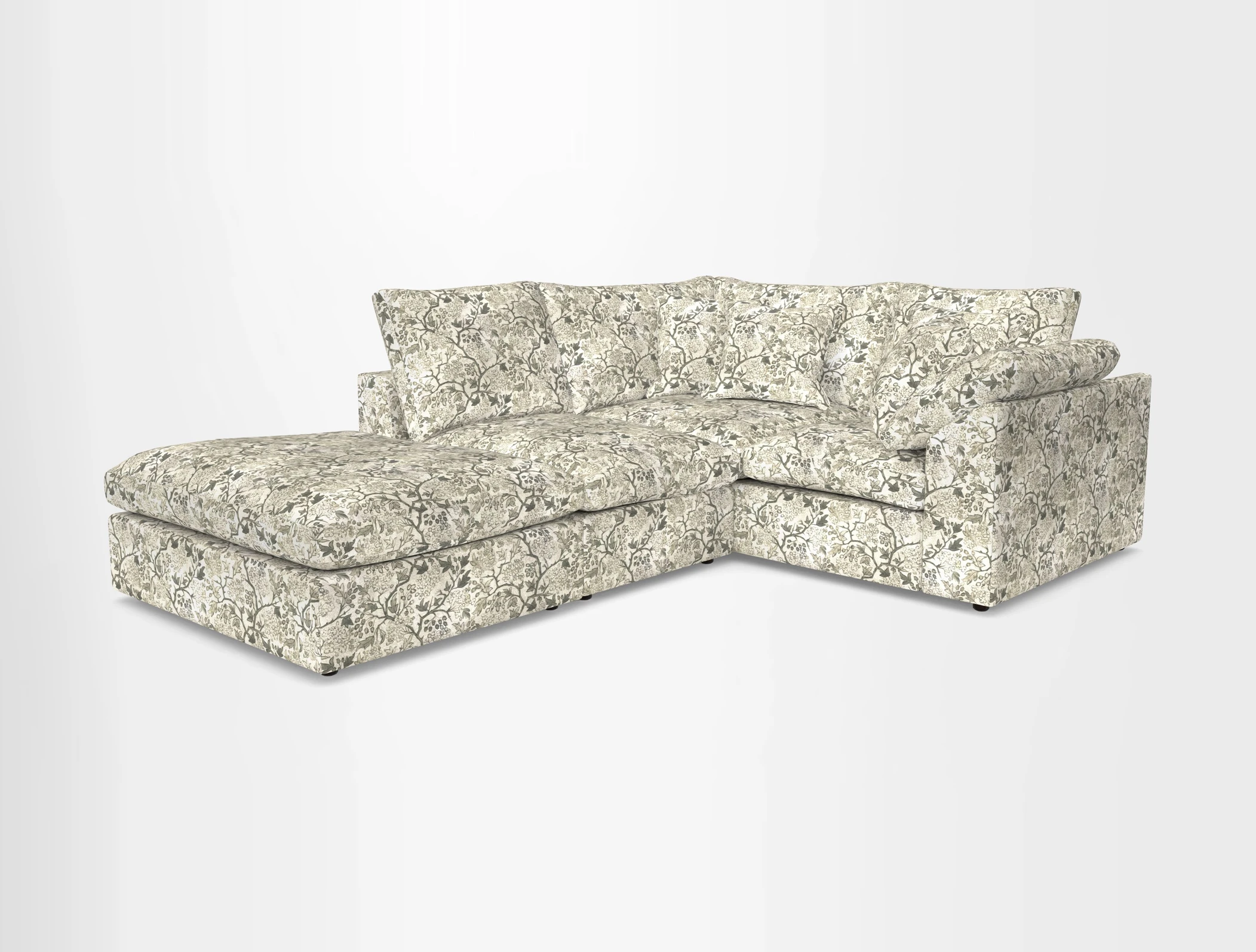 Big Softie Sloped Arm Small Corner Group RHF in Sahara Chalk