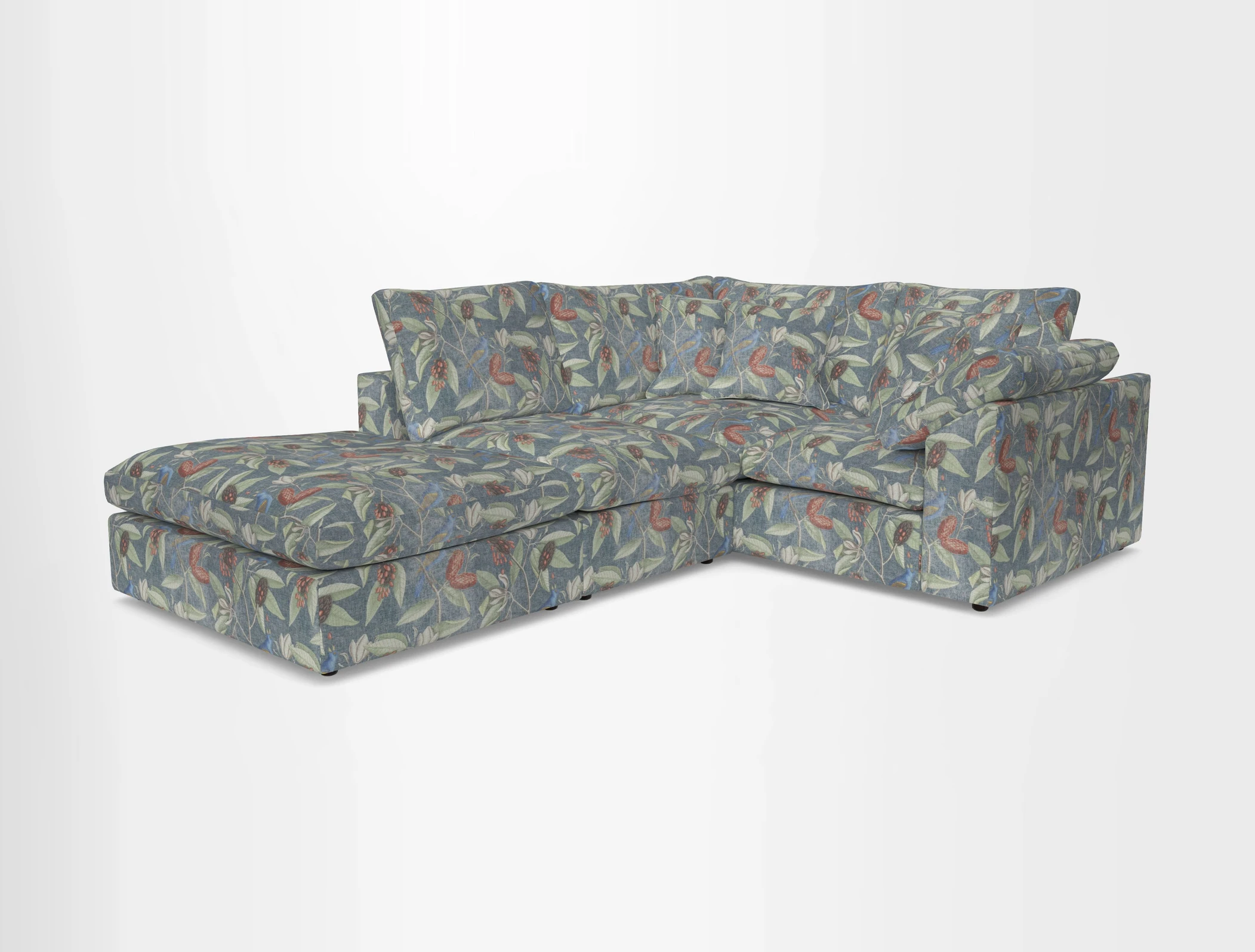 Big Softie Sloped Arm Small Corner Group RHF in Sahara Chalk