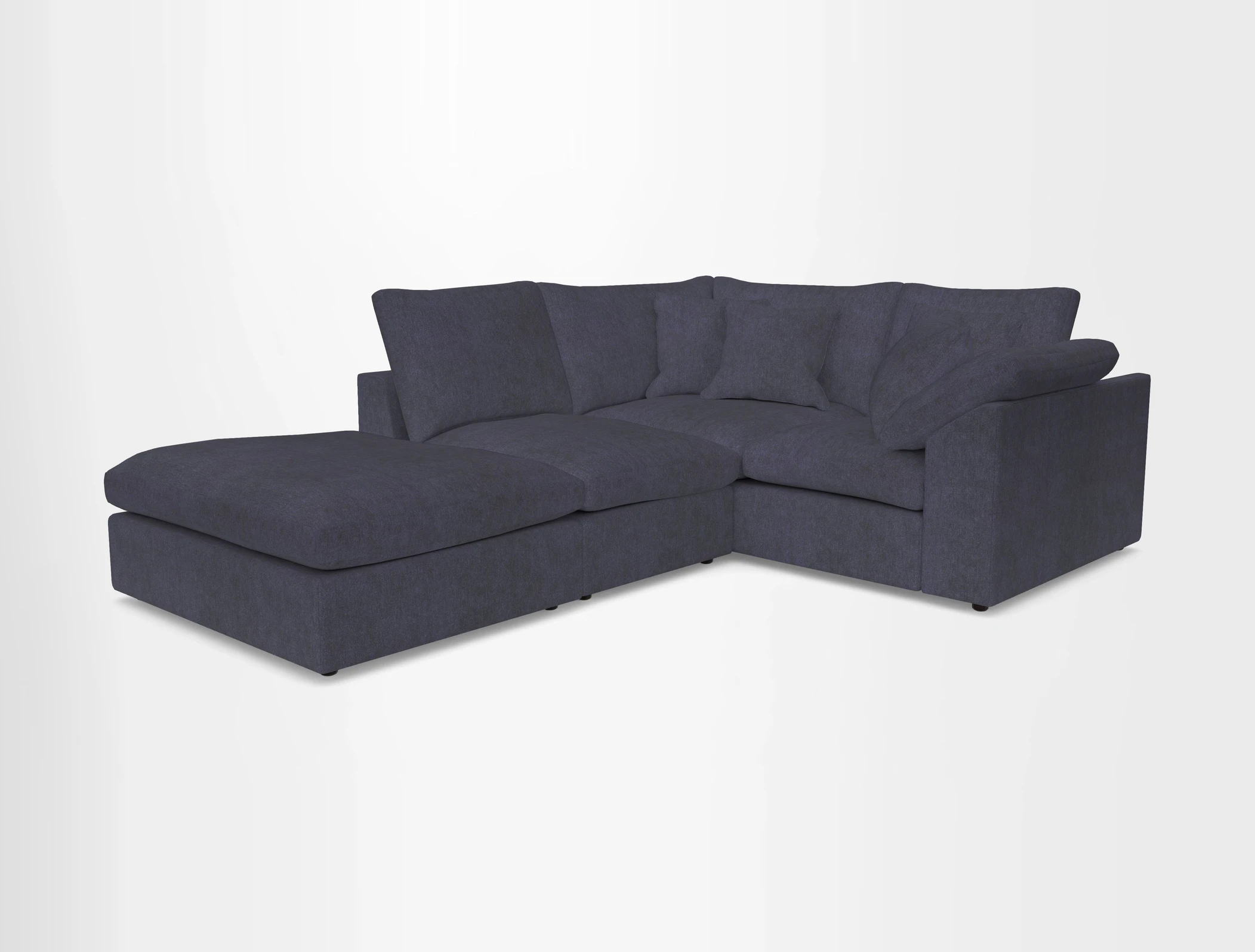 Big Softie Sloped Arm Small Corner Group RHF in Sahara Chalk