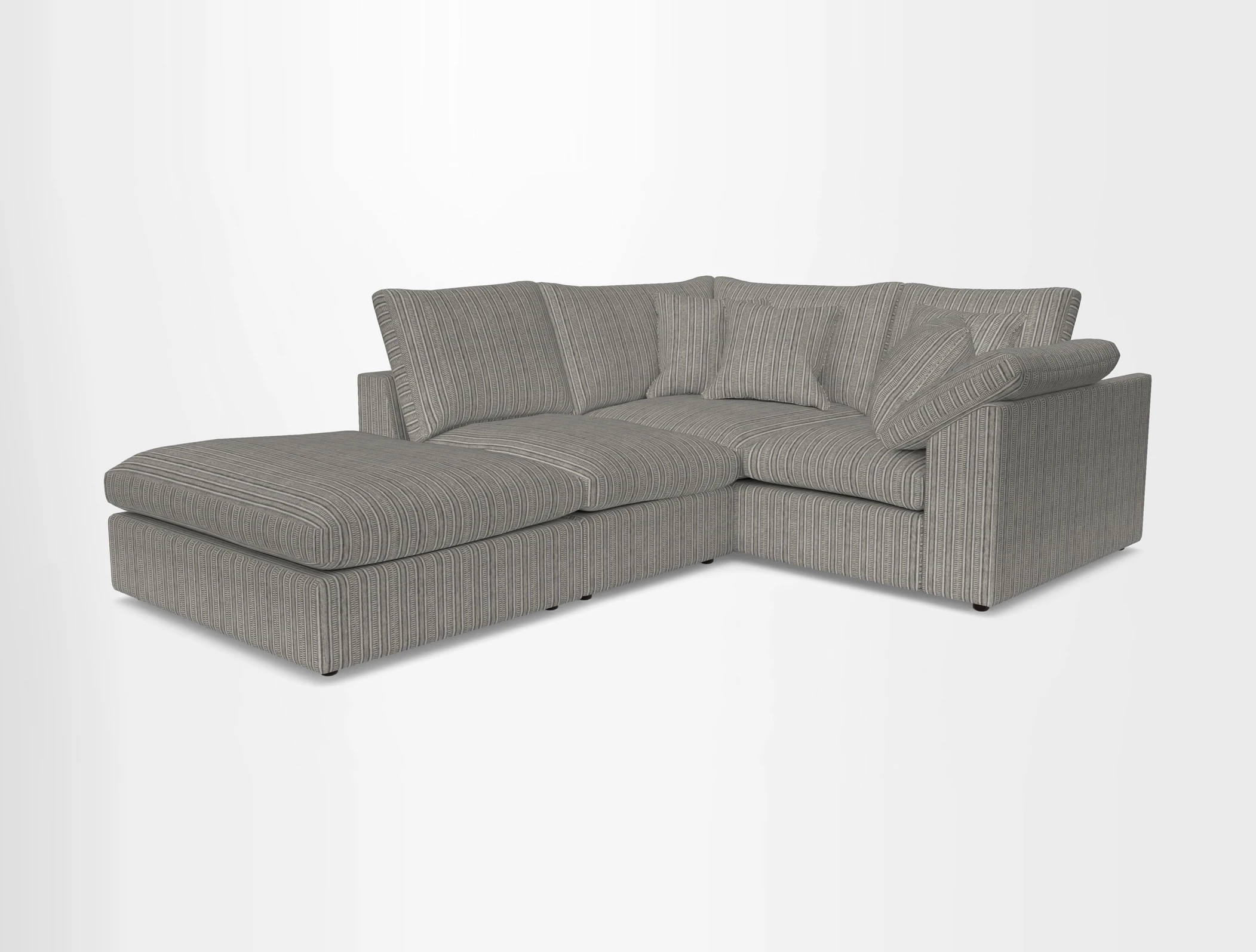 Big Softie Sloped Arm Small Corner Group RHF in Sahara Chalk