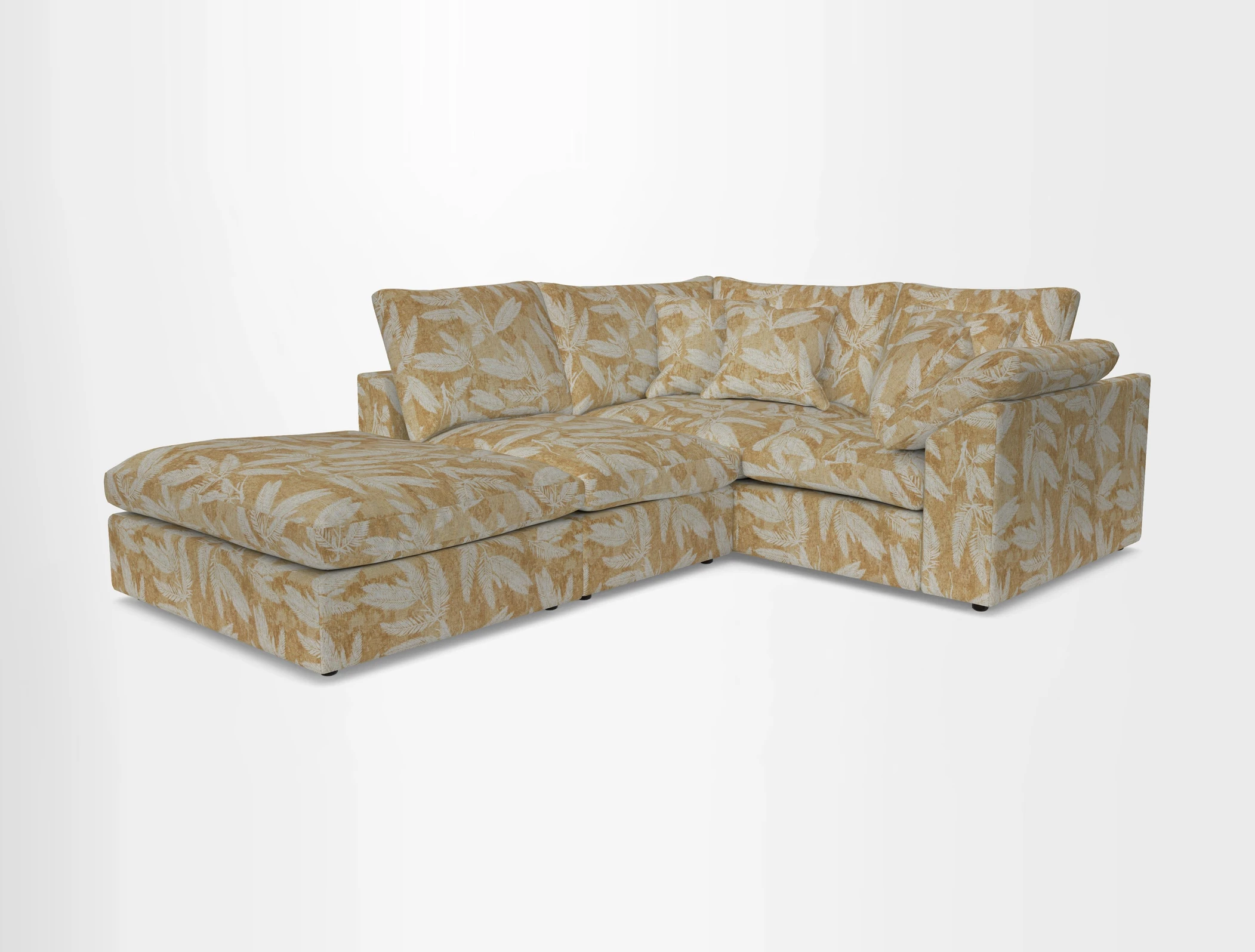 Big Softie Sloped Arm Small Corner Group RHF in Sahara Chalk